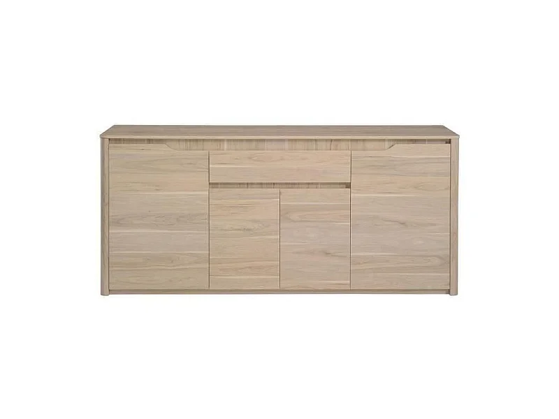 BETTY Buffet bas contemporain decor chene - L 185 cm