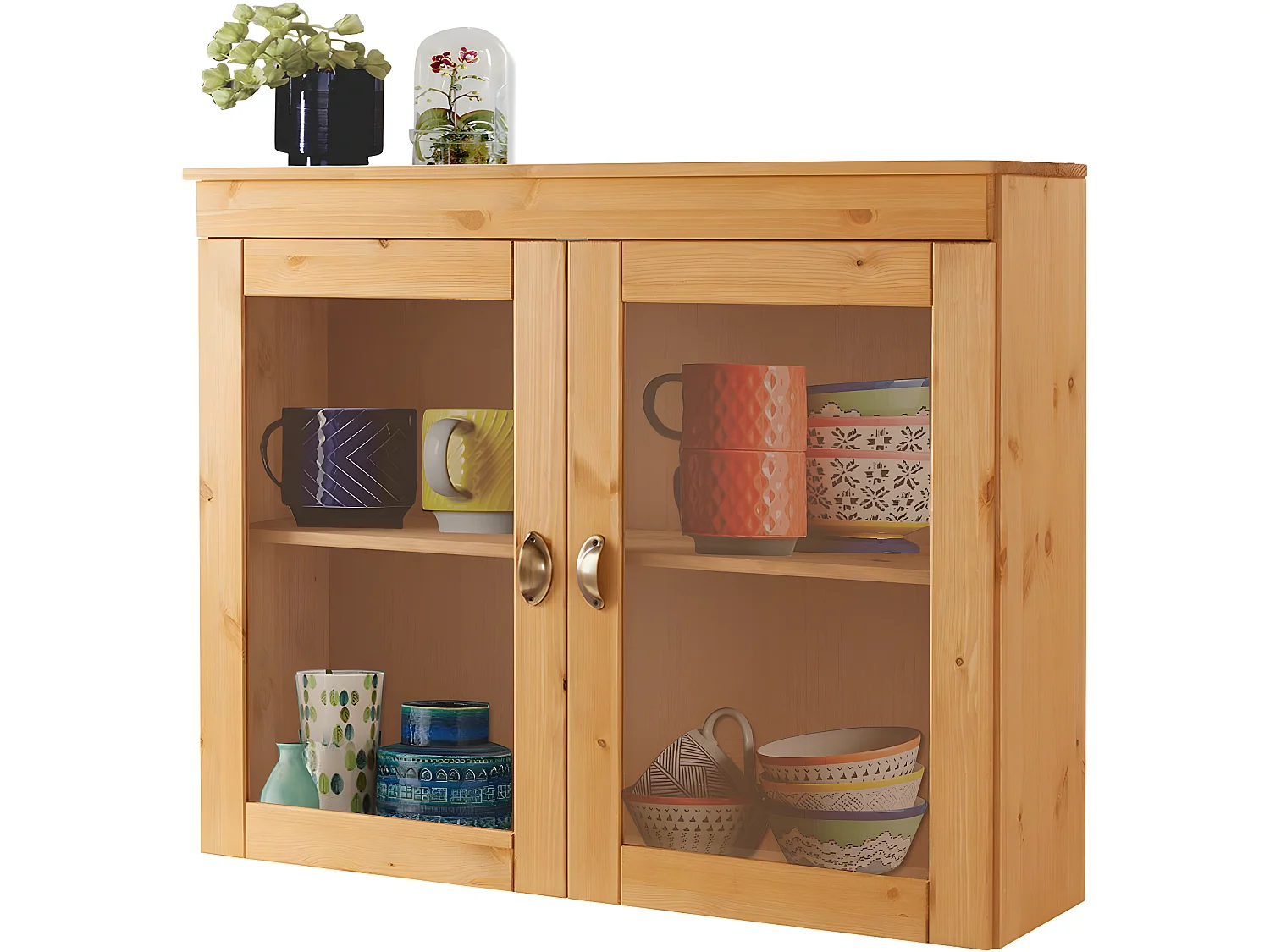 Skandi Buffet 2+2 Portas Carvalho Branco Carvalho Carvalho Branco