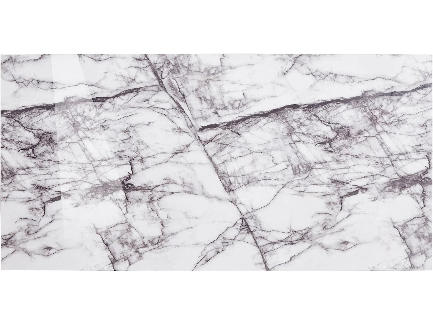 Fatima|Table à manger en effet marbre 8 personnes L180