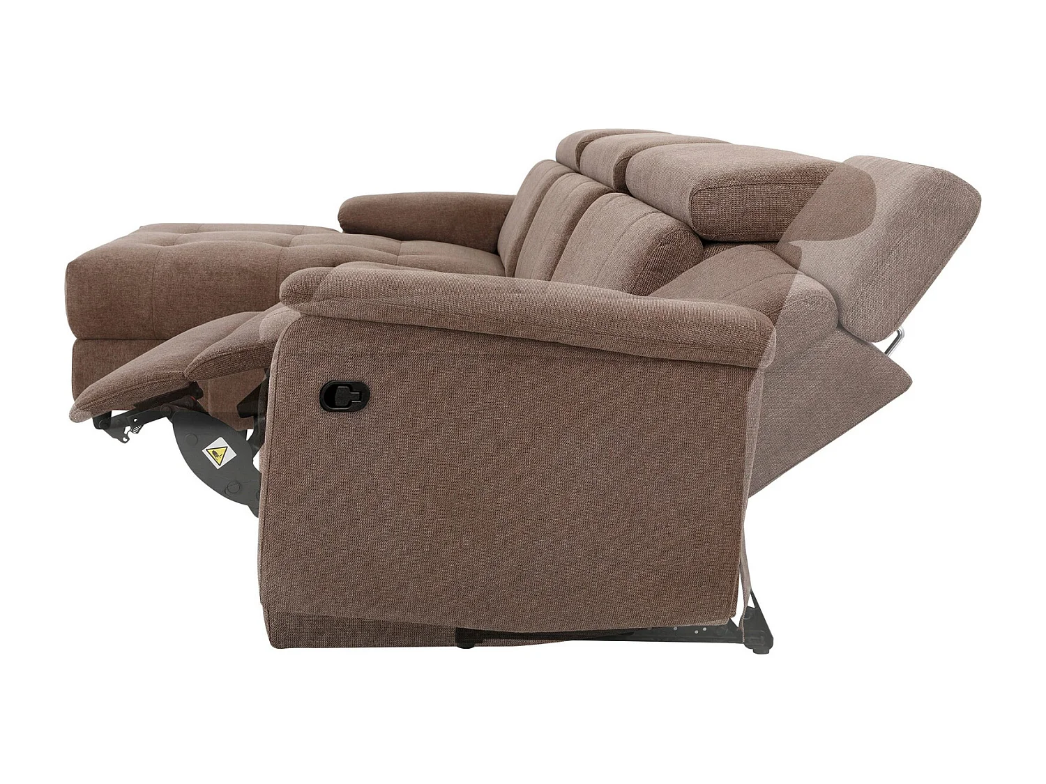 Tanaro|Canapé Chaiselong 3 places manuel droit