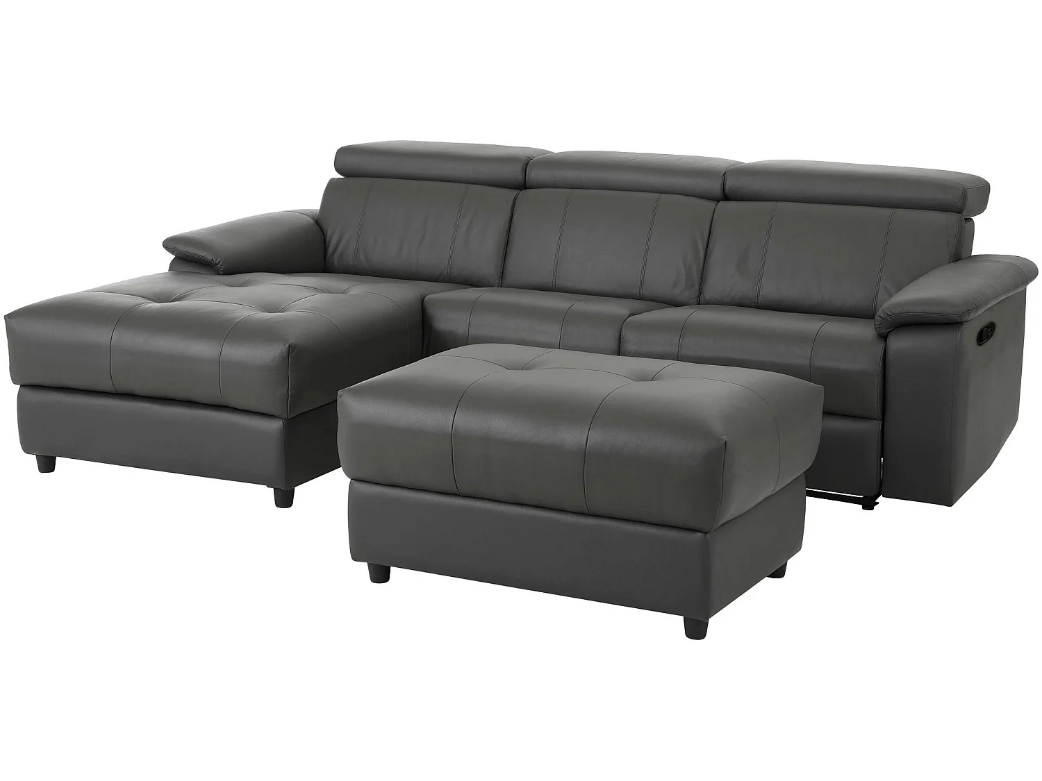 DIVANO CL GLORIA 3S + Pouf