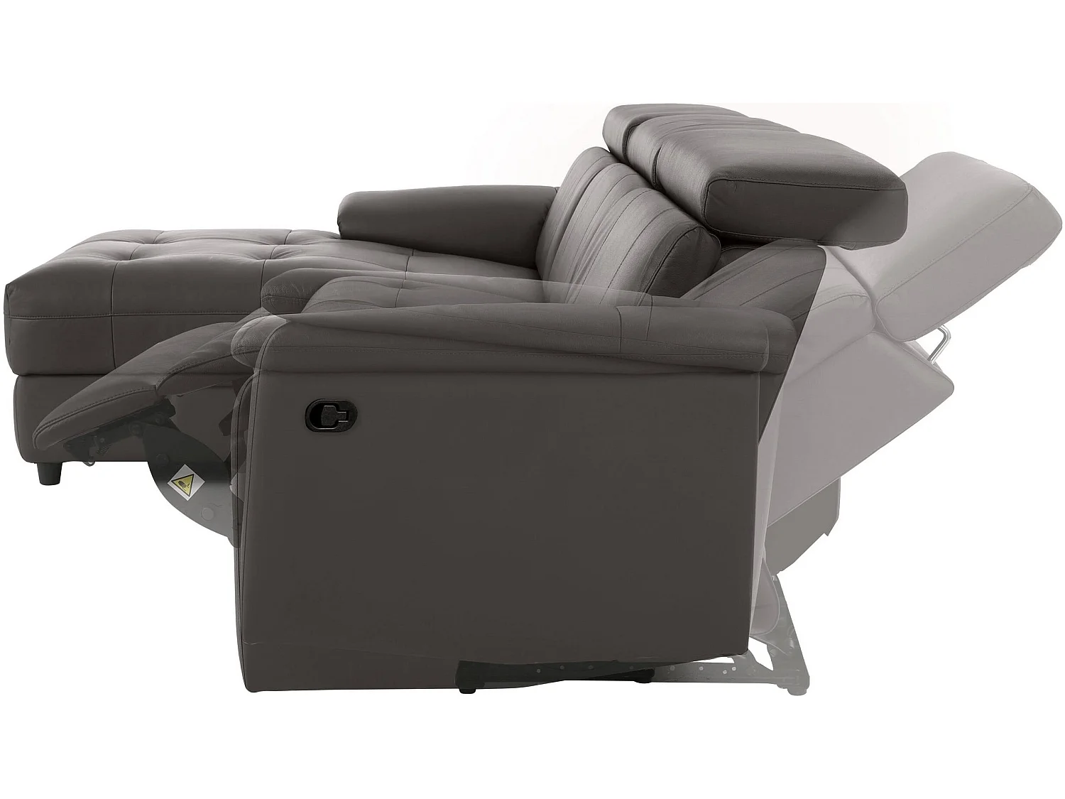 Tanaro Chaiselong Sofa 3S L handmatig