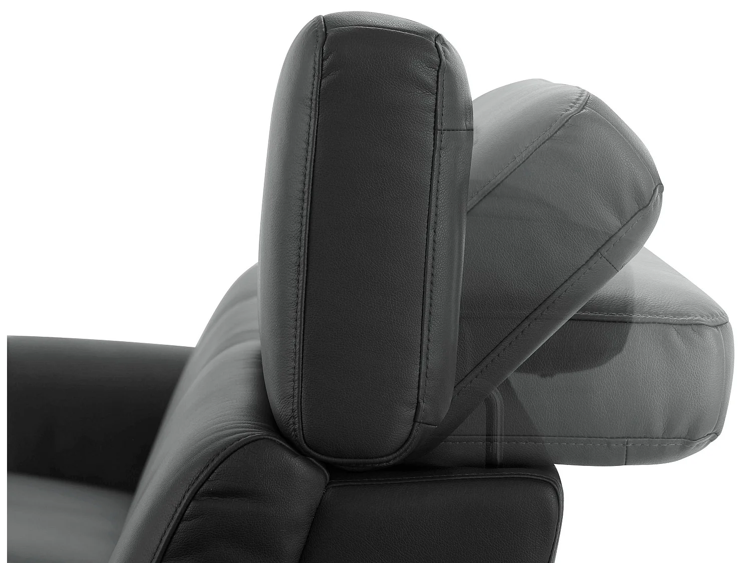 Capena|Canapé 3 places Chaise Lounge électrique gauche