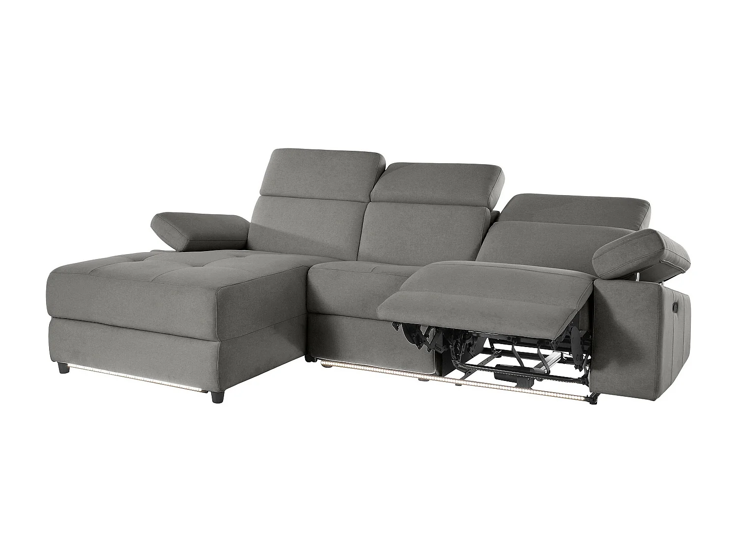 Rayland|Chaiselong Canapé 3 places Left Manuel