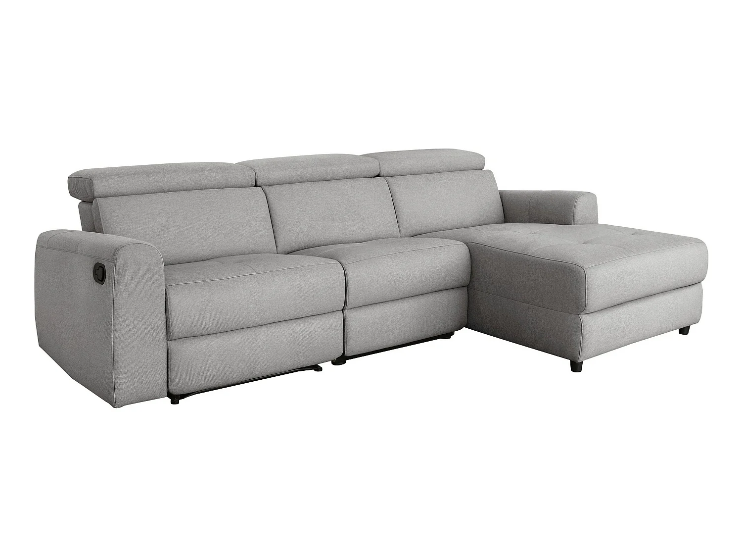 Capena|Canapé 3 places Chaise Longue R