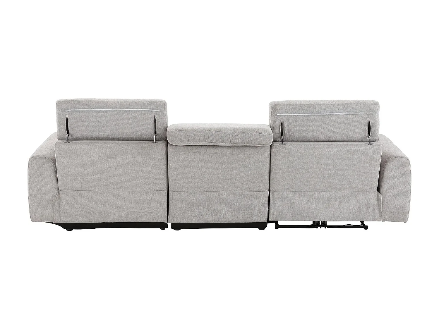 Capena|Canapé 3 places Chaise Longue R