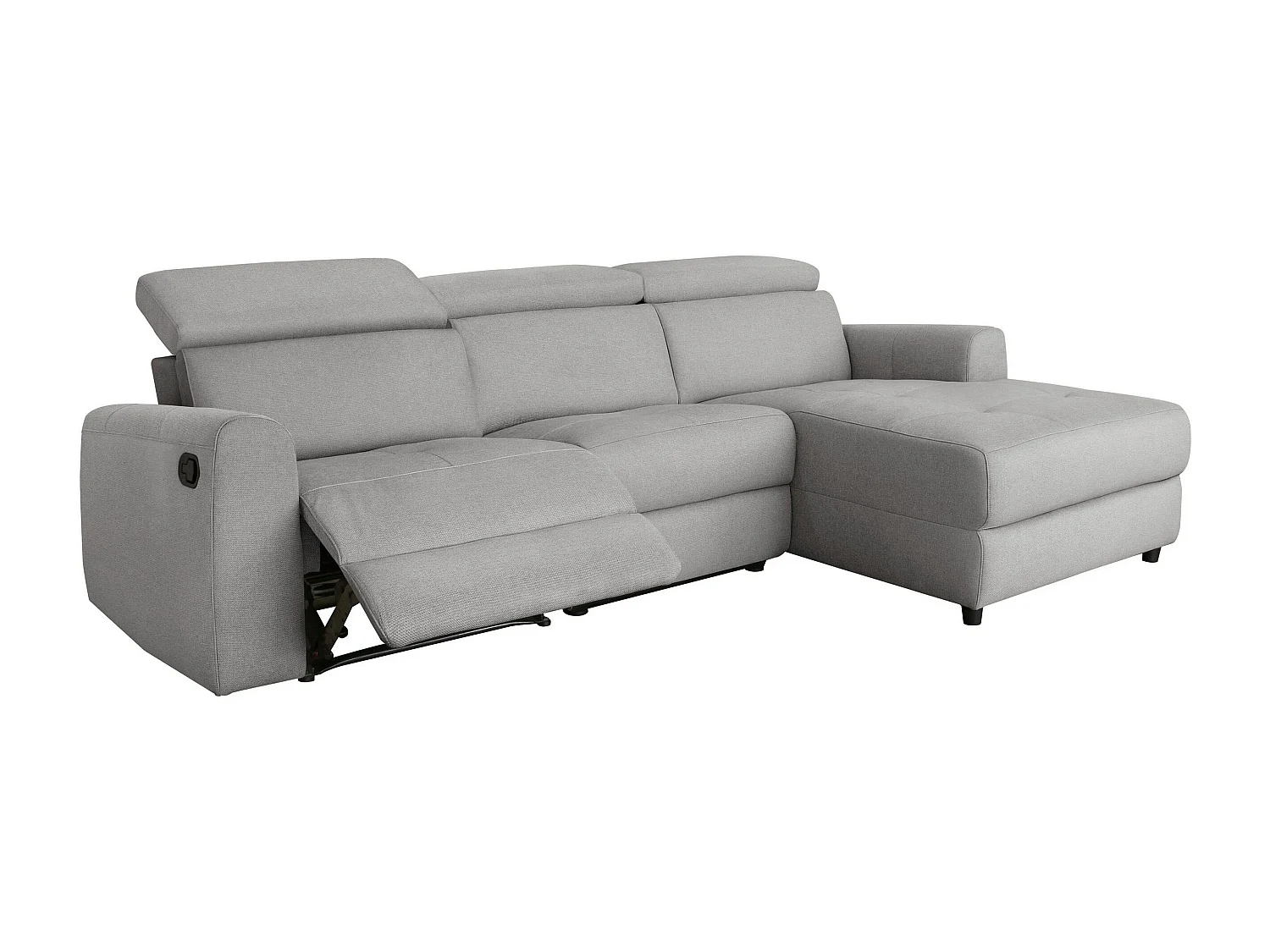 Capena|Canapé 3 places Chaise Longue R