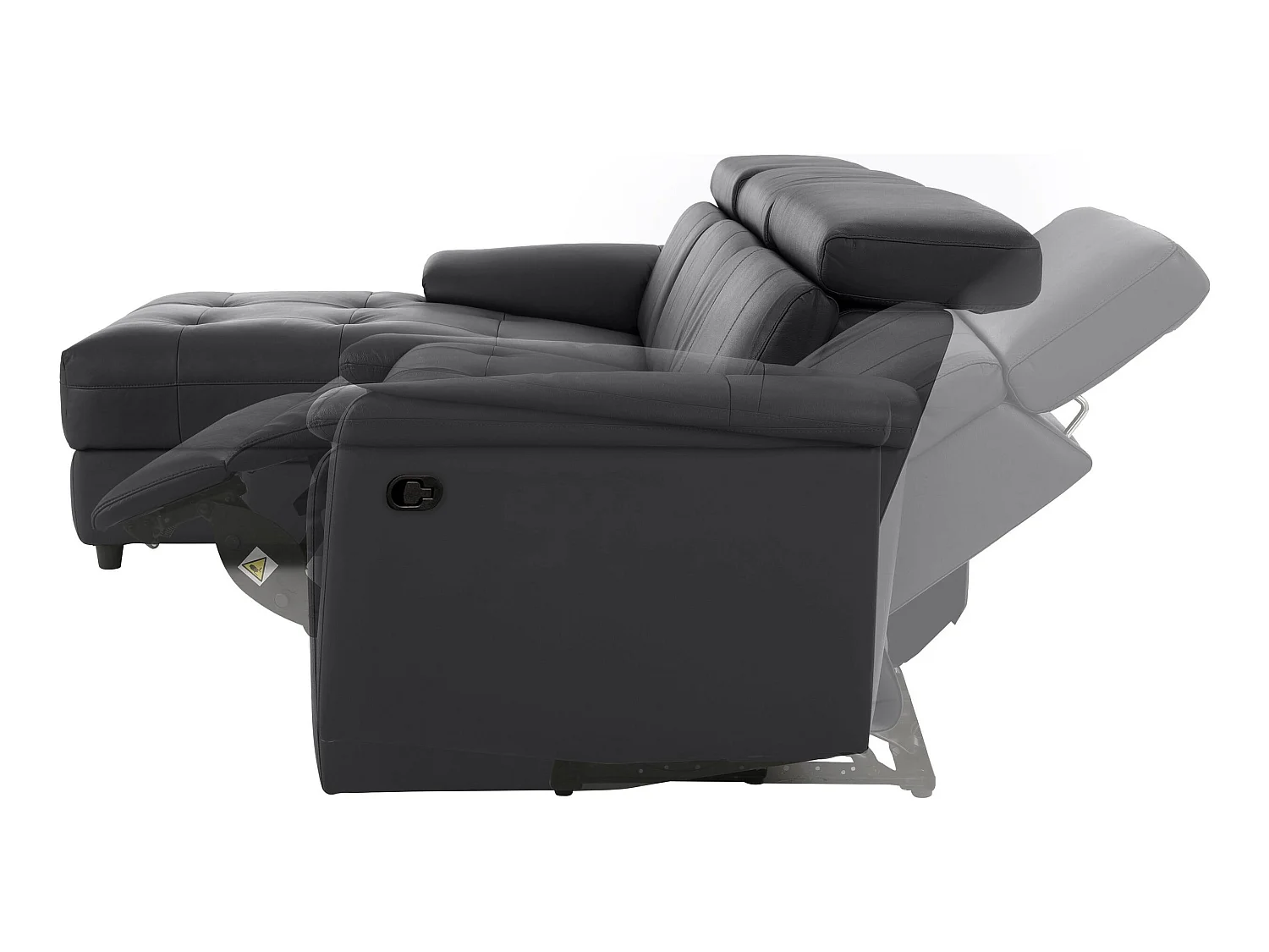 Tanaro Chaiselong Sofa 3S L handmatig