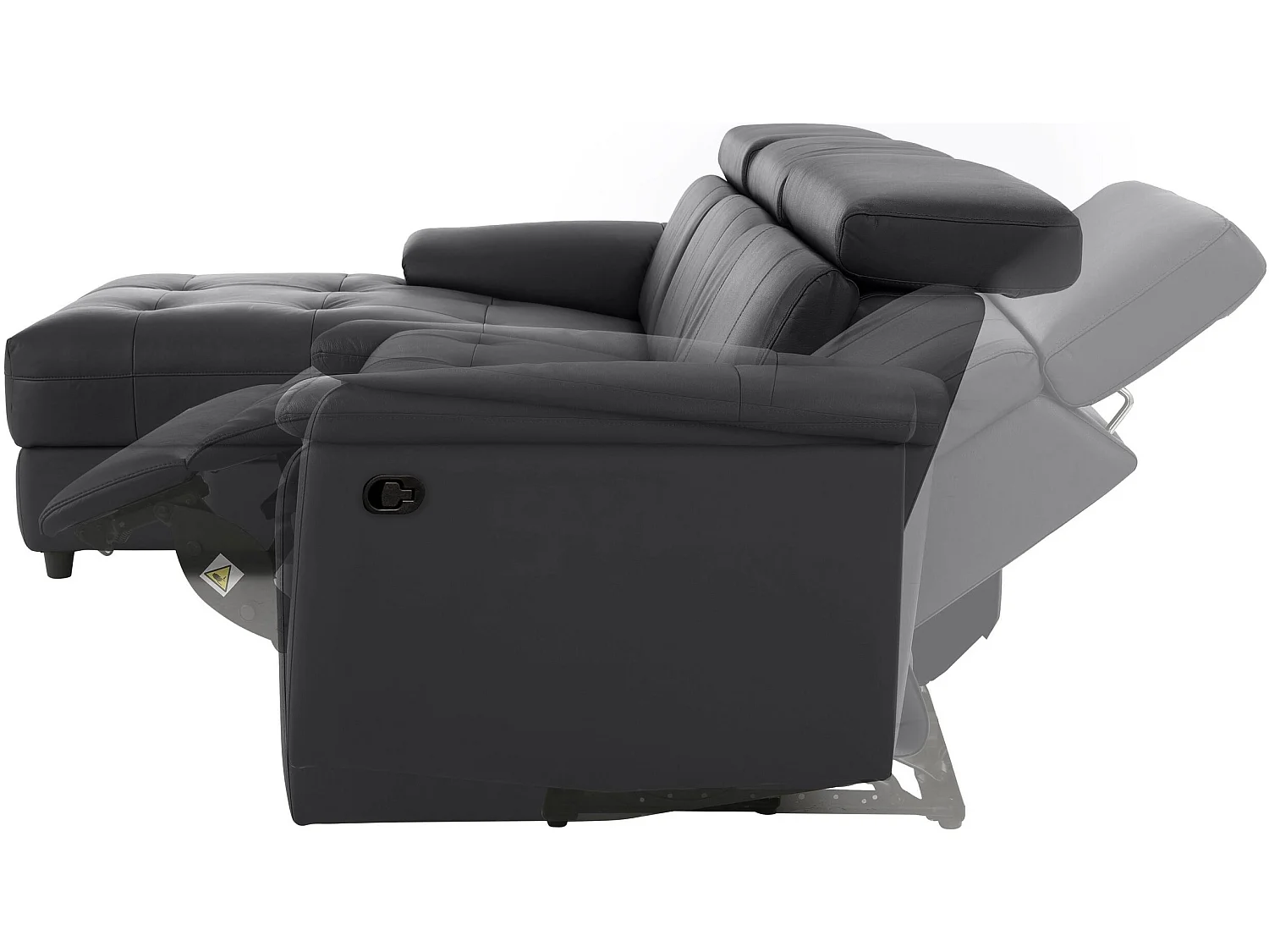 Tanaro Chaiselong Sofa 3S L handmatig