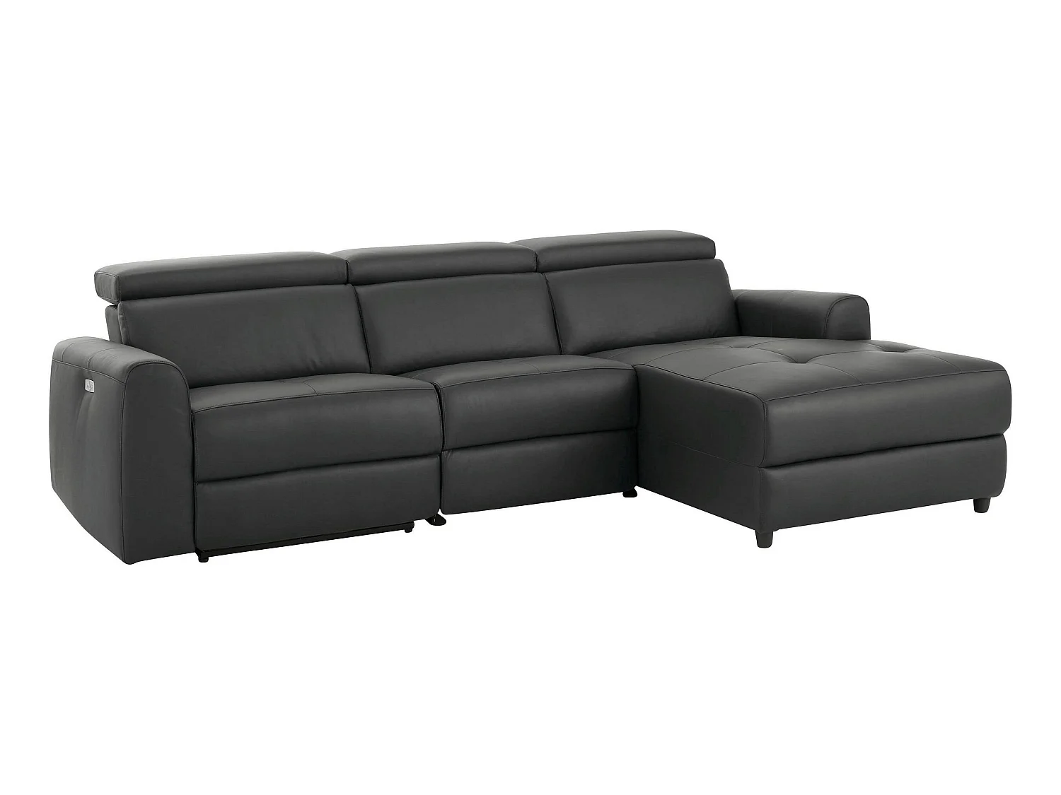 Capena 3S Chaiselong bank elektrisch. R