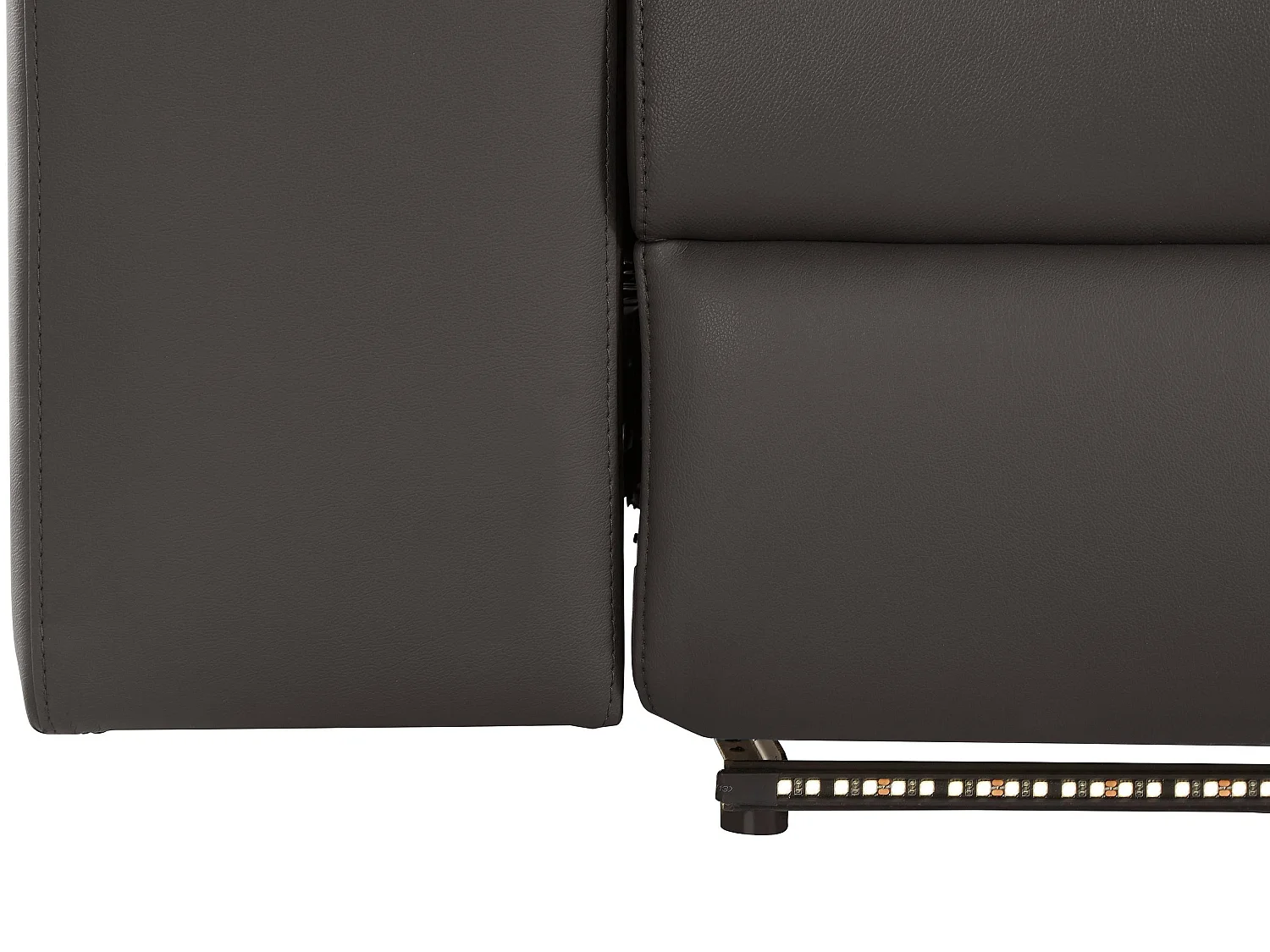 Rayland | Bank 3-zits elektrisch, bruin PU