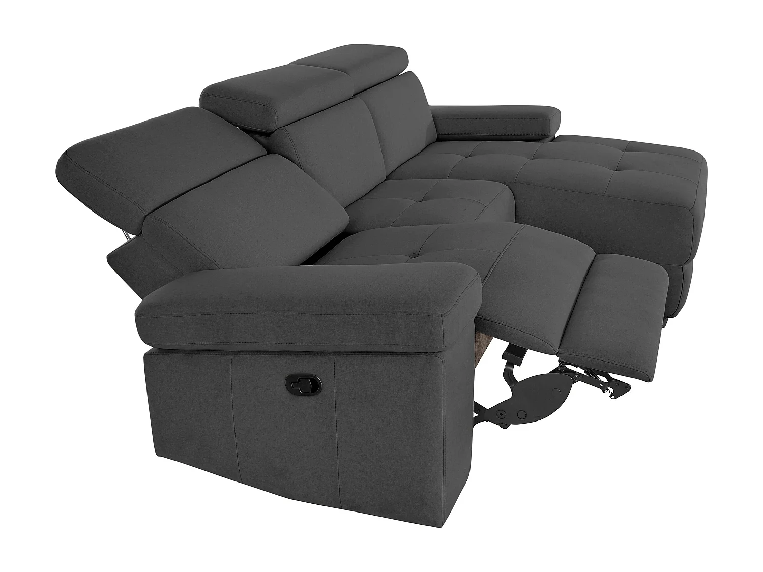 Rayland set 2-3 persone elettrico Nero