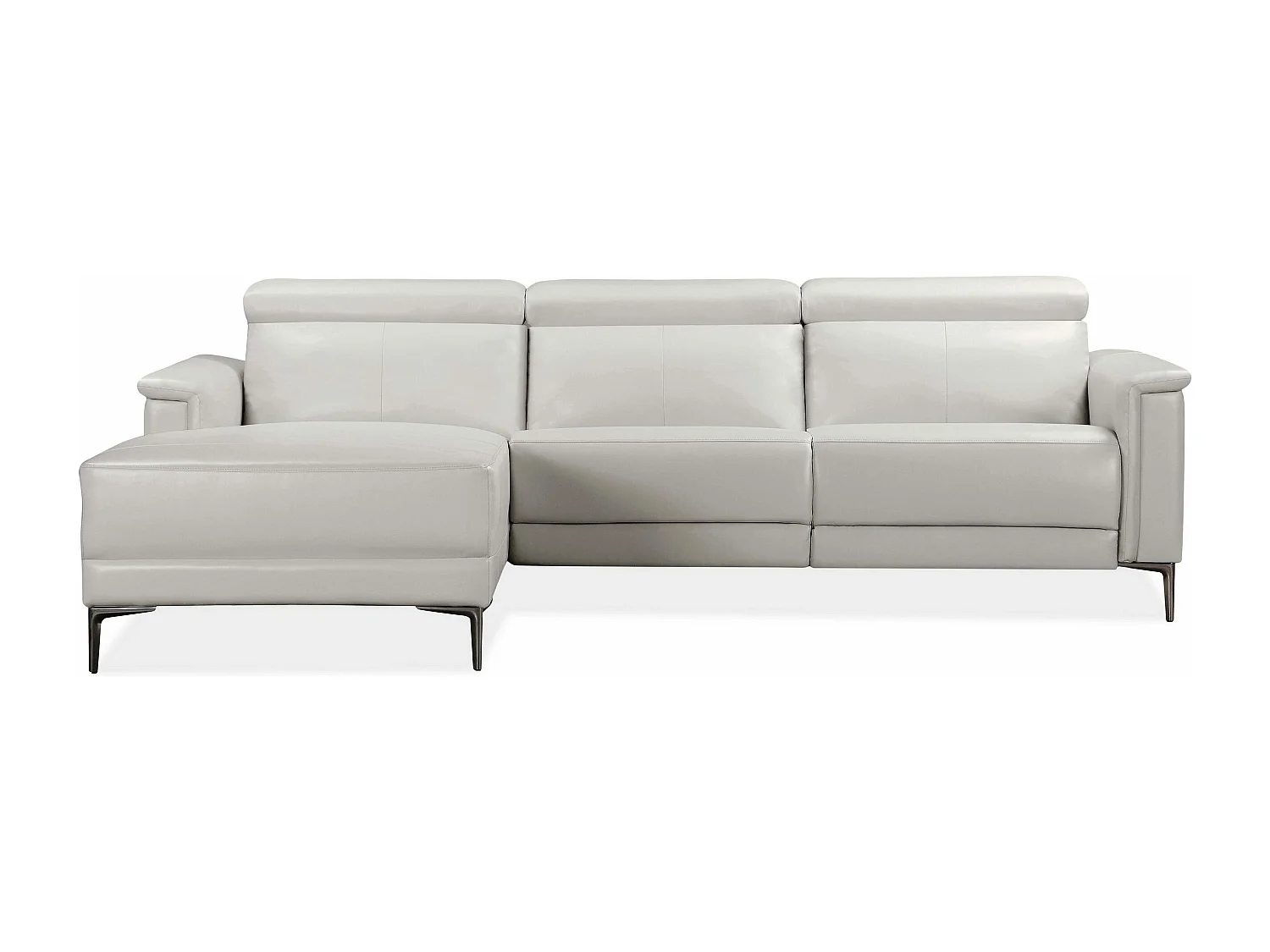 Lund 3S 1 fauteuil L Elektrisch Crème