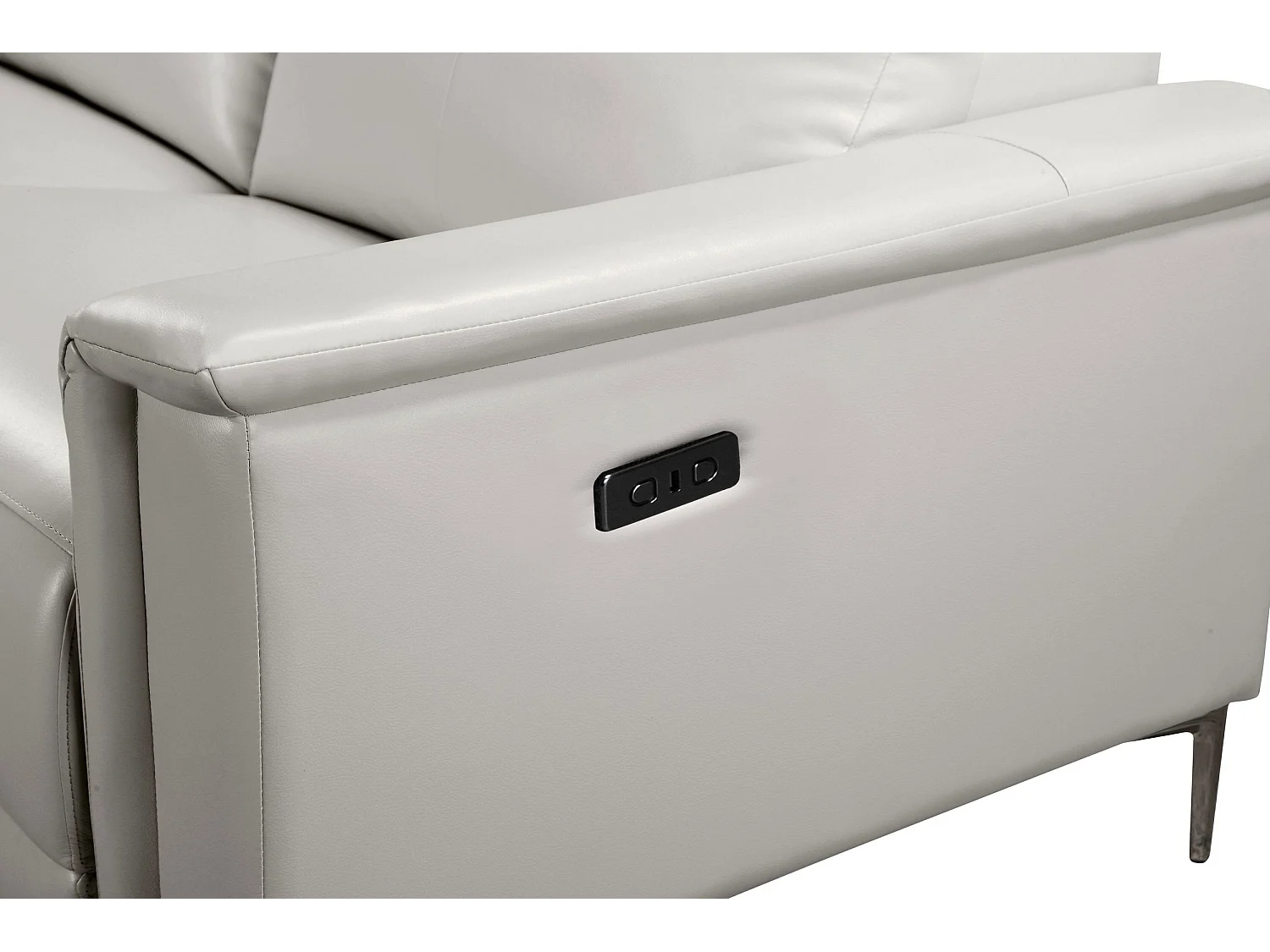 Lund 3S 1 fauteuil L Elektrisch Crème