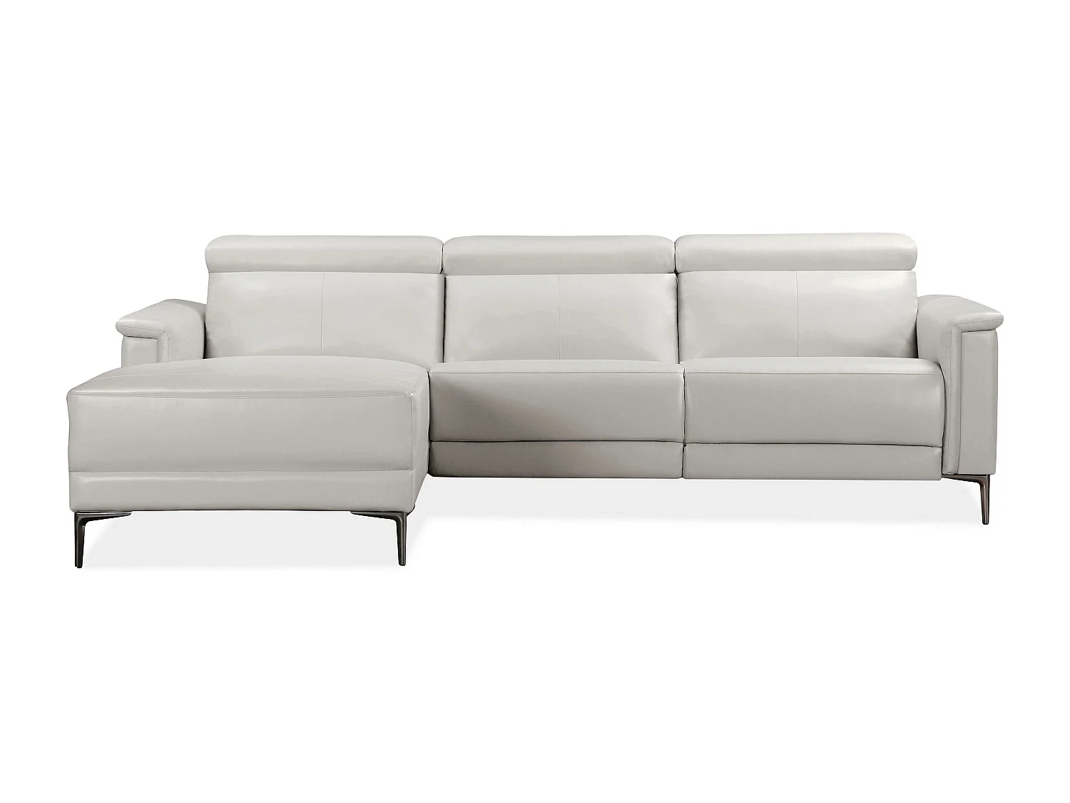 Lund 3S 1 fauteuil L Elektrisch Crème