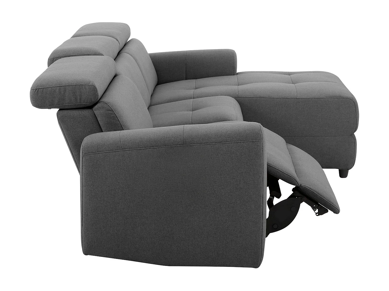 Capena | Sofá Chaise Lounge de 3 lugares R