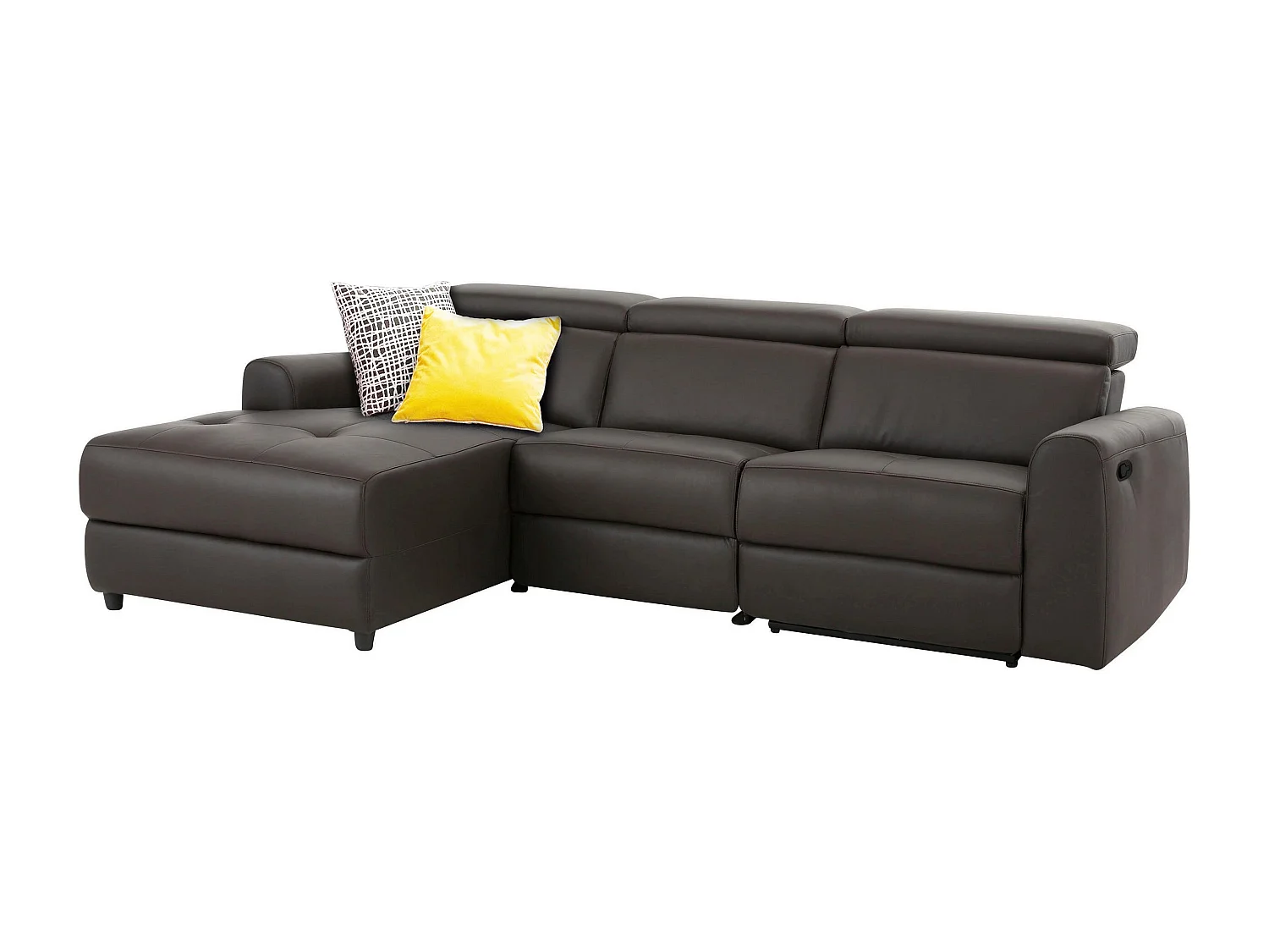 Capena 3S Chaiselong bank elektrisch. L