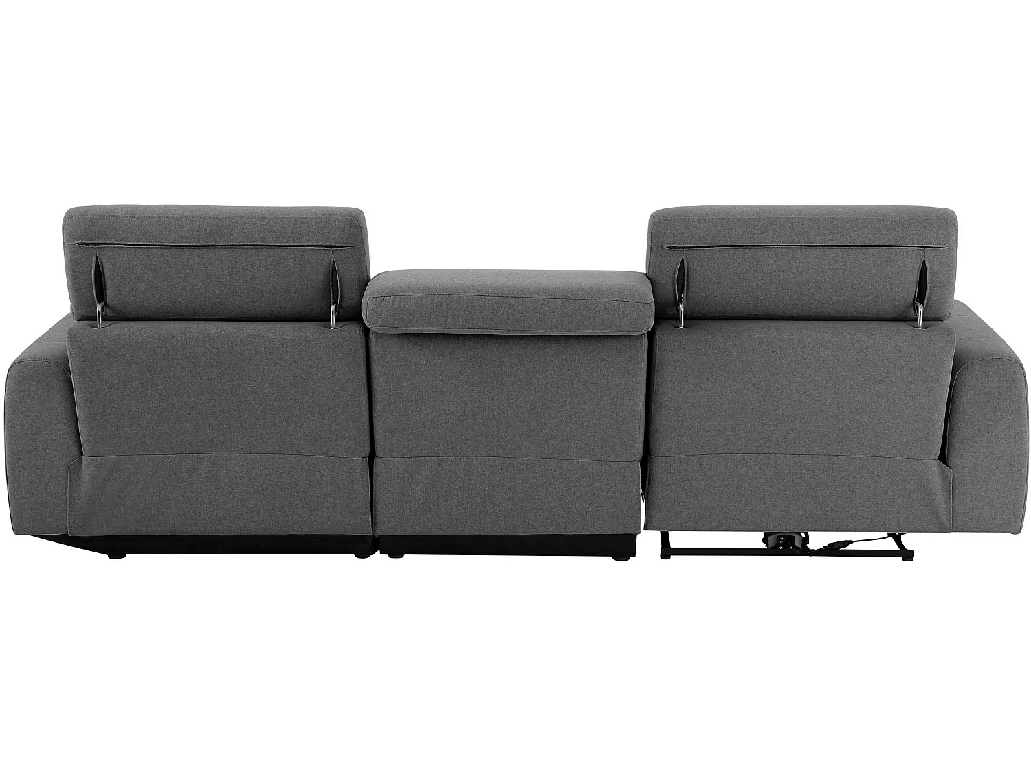 Capena|Canapé 3 places Chaise Longue Electrique Droite