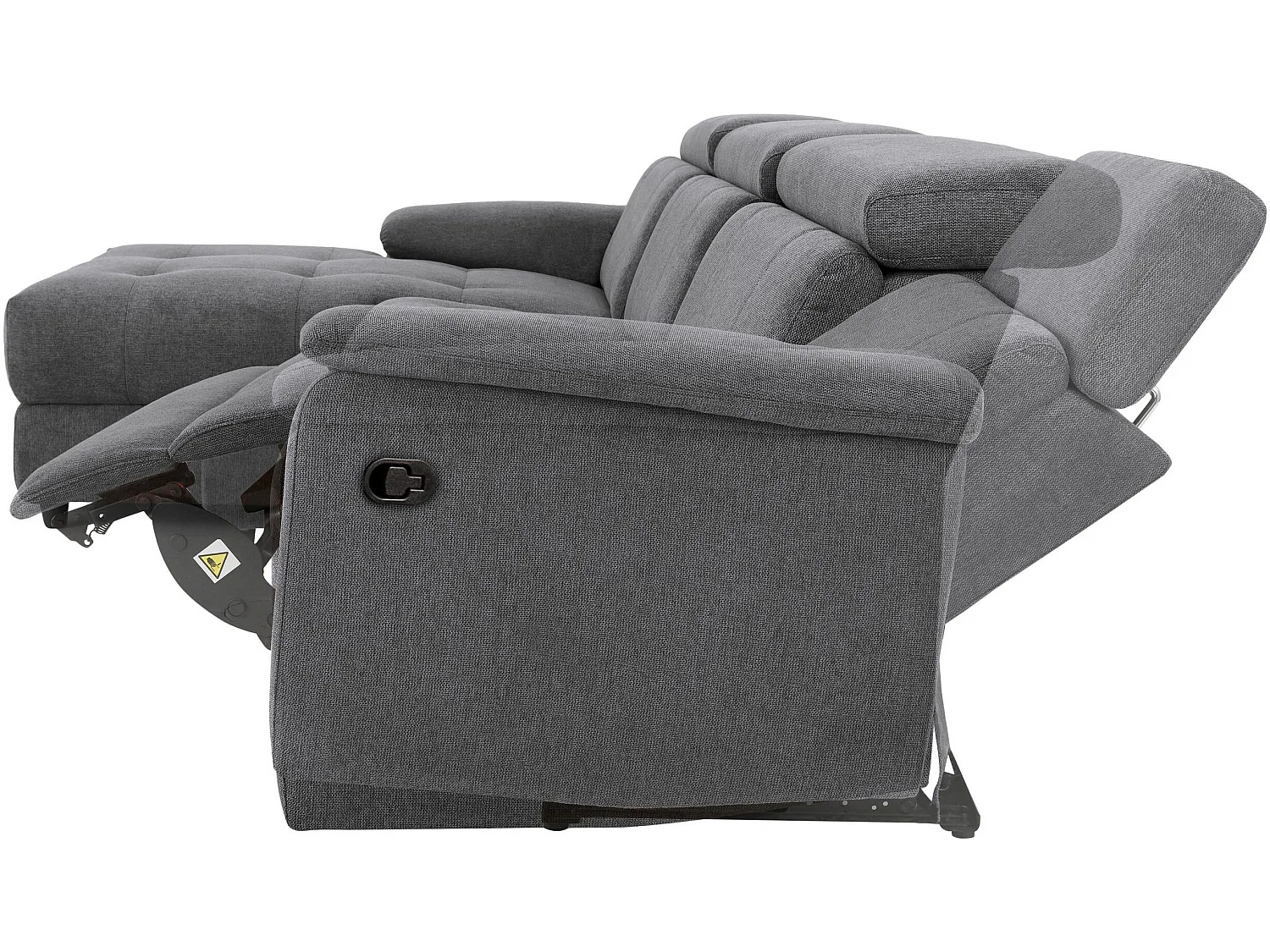 Sofá Chaiselong Tanaro 3S L manuel