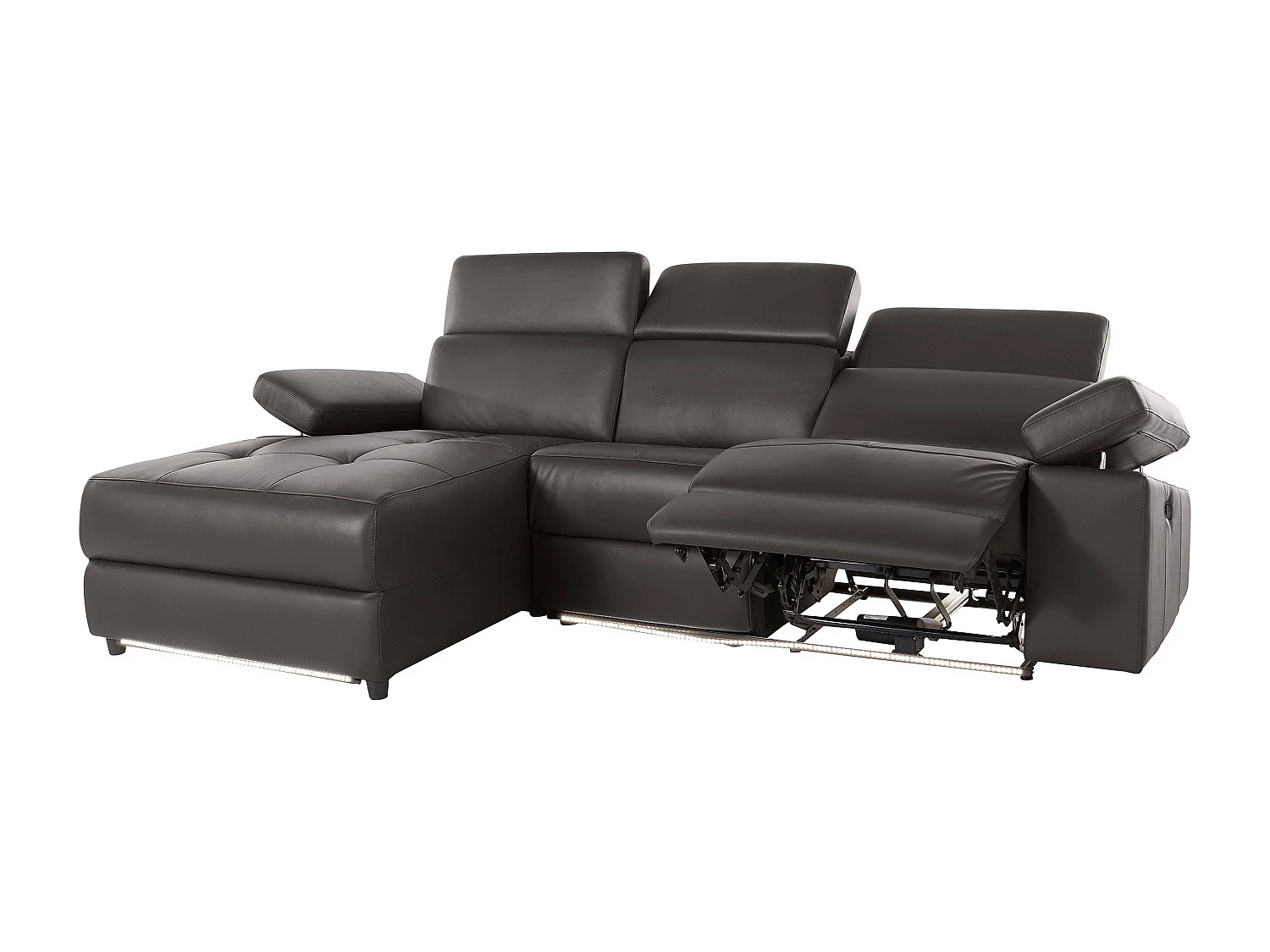 Rayland|Chaiselong Canapé 3 places Left Manuel