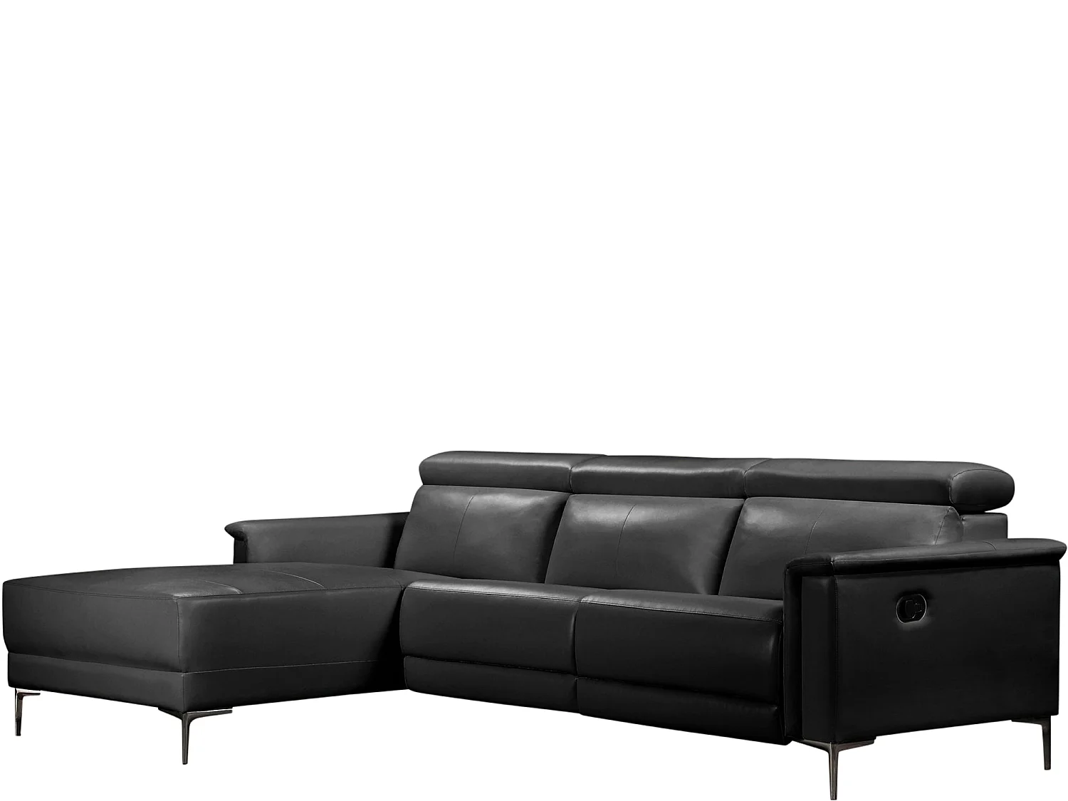 Lund|3 places 1 fauteuil inclinable à gauche Manuel