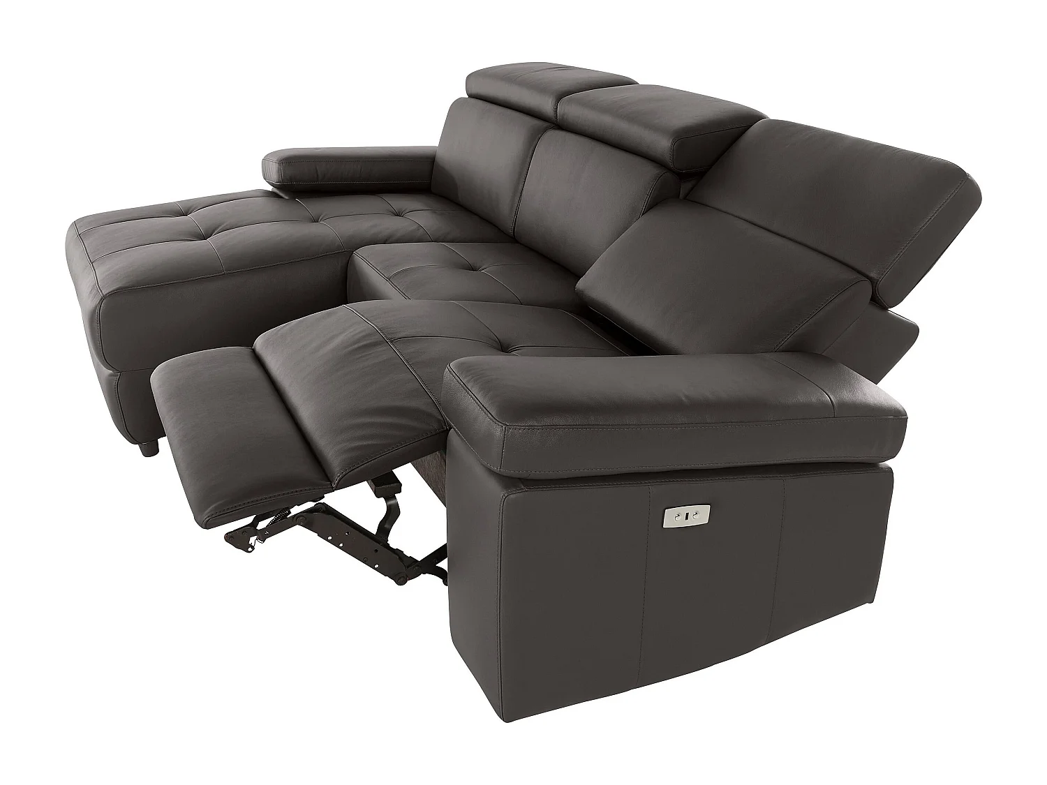 Rayland Chaiselong bank 3S L Elektrisch