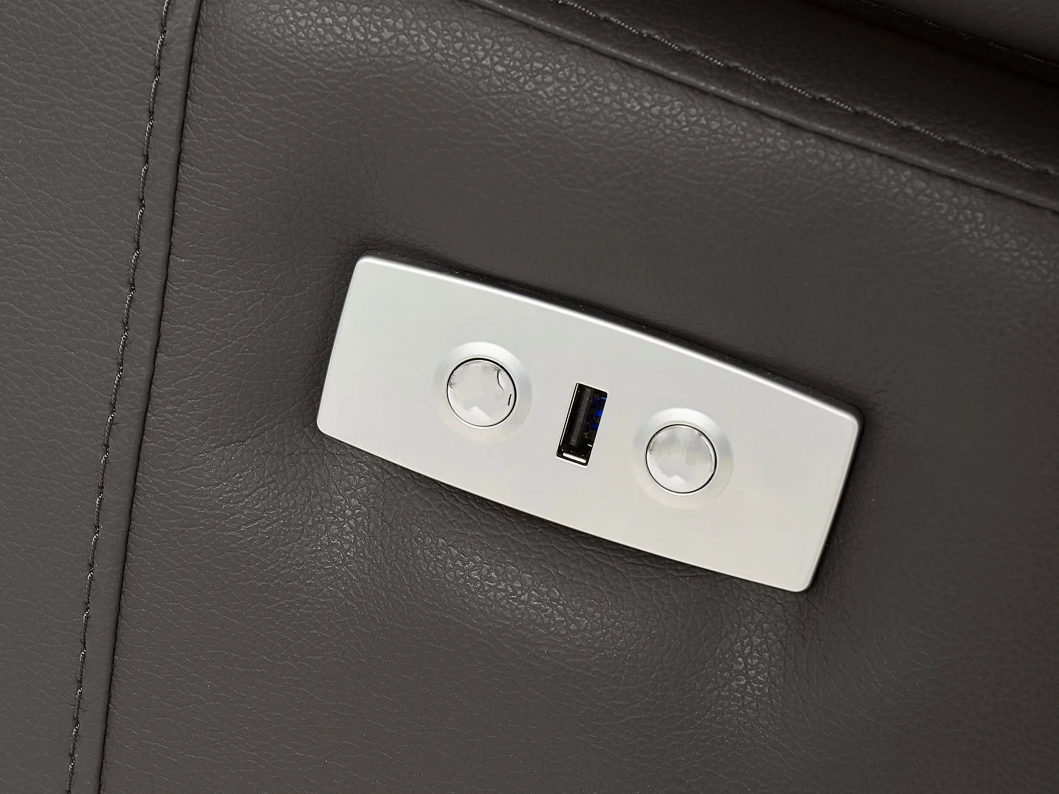 Rayland|Chaiselong Canapé 3 places gauche électrique