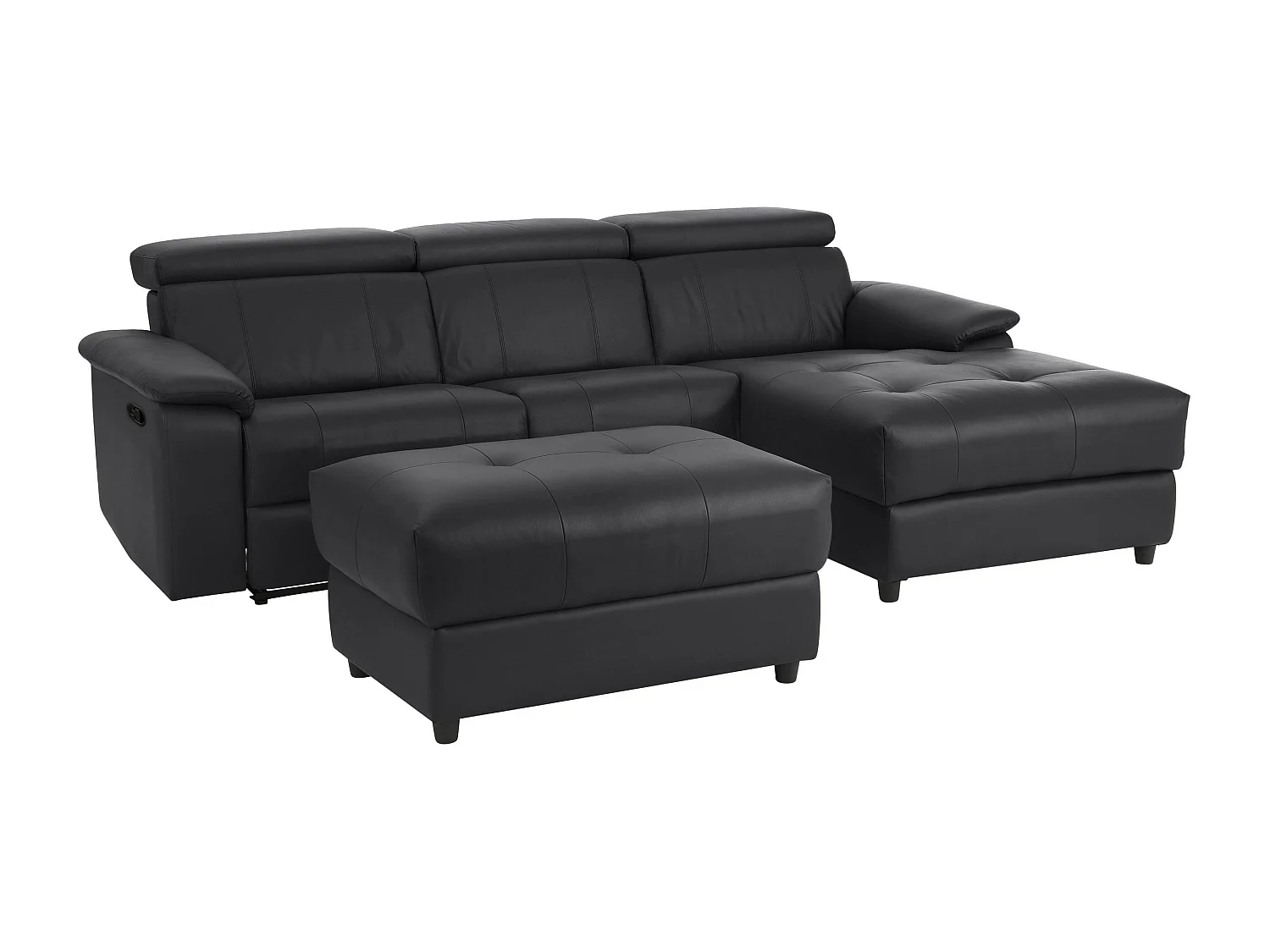 Tanaro|Canapé Chaiselong 3 places manuel droit