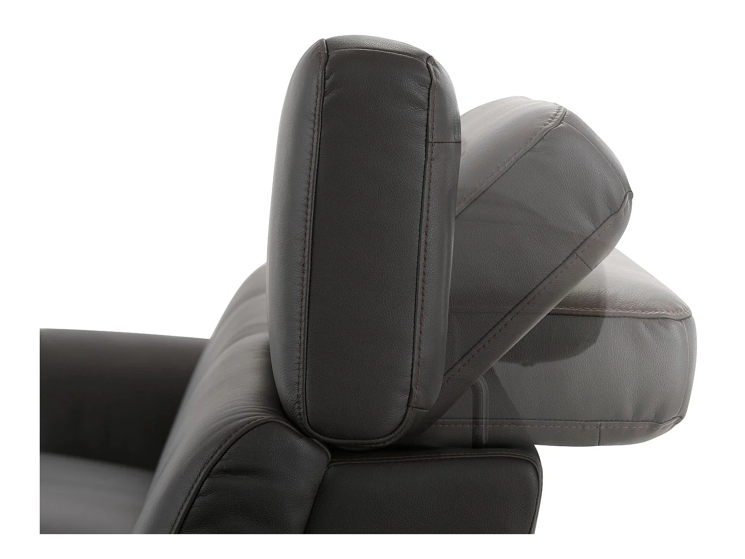 Capena|Canapé 3 places Chaise Lounge électrique gauche