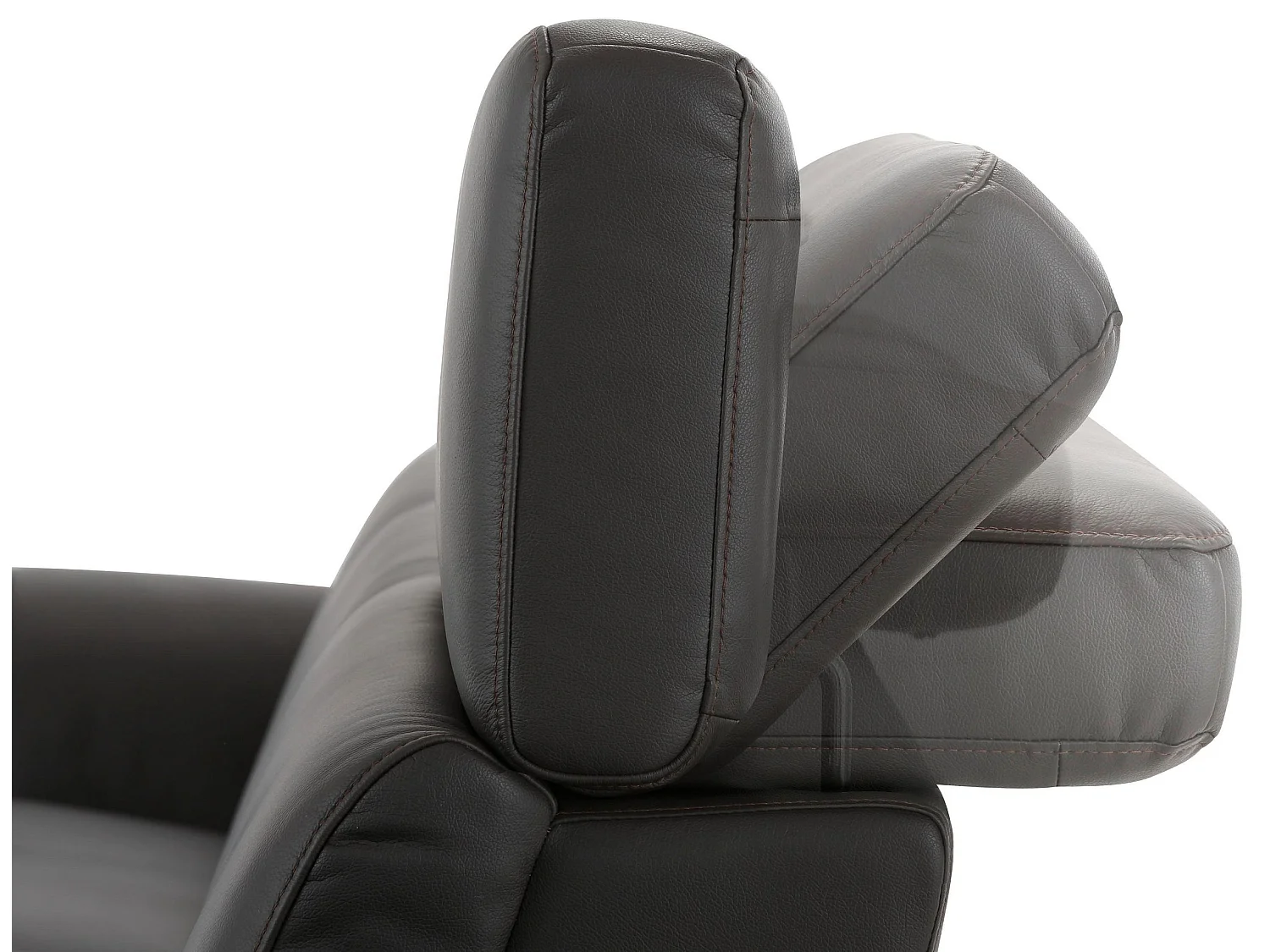 Capena|Canapé 3 places Chaise Lounge électrique gauche