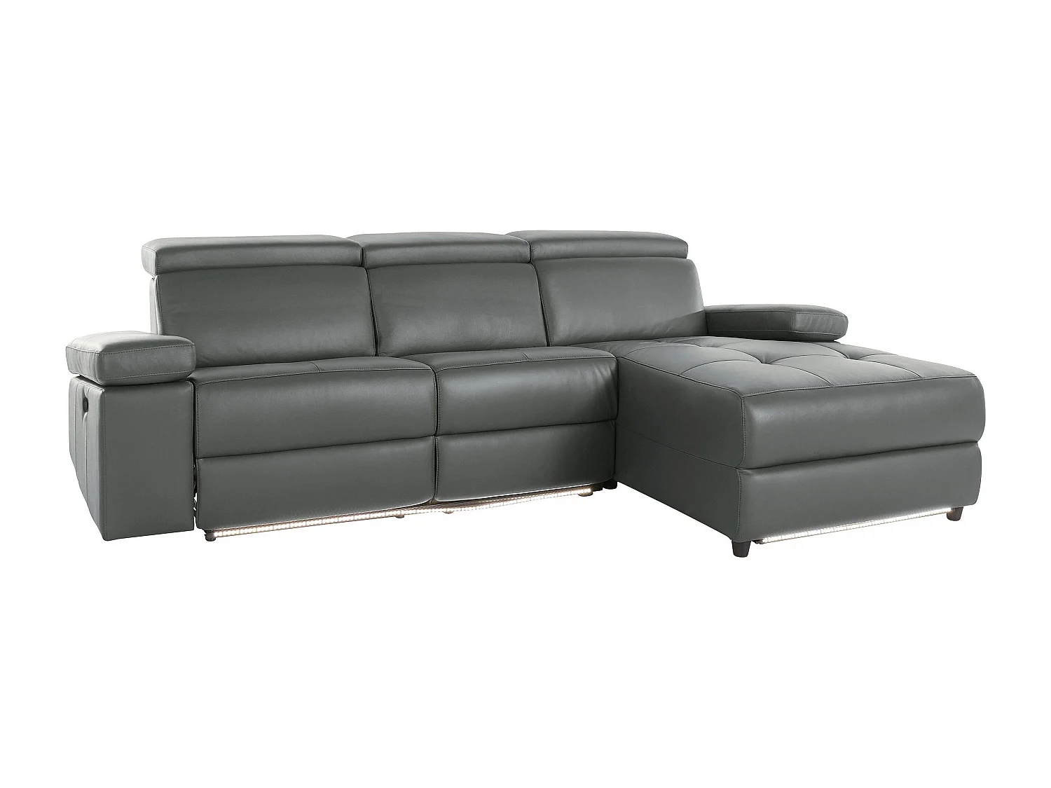 Rayland | Sofá Chaiselong 3 Lugares Direito Manuel