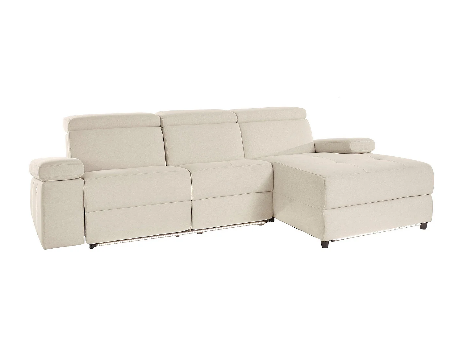 Rayland Chaiselong bank 3S R Elektrisch