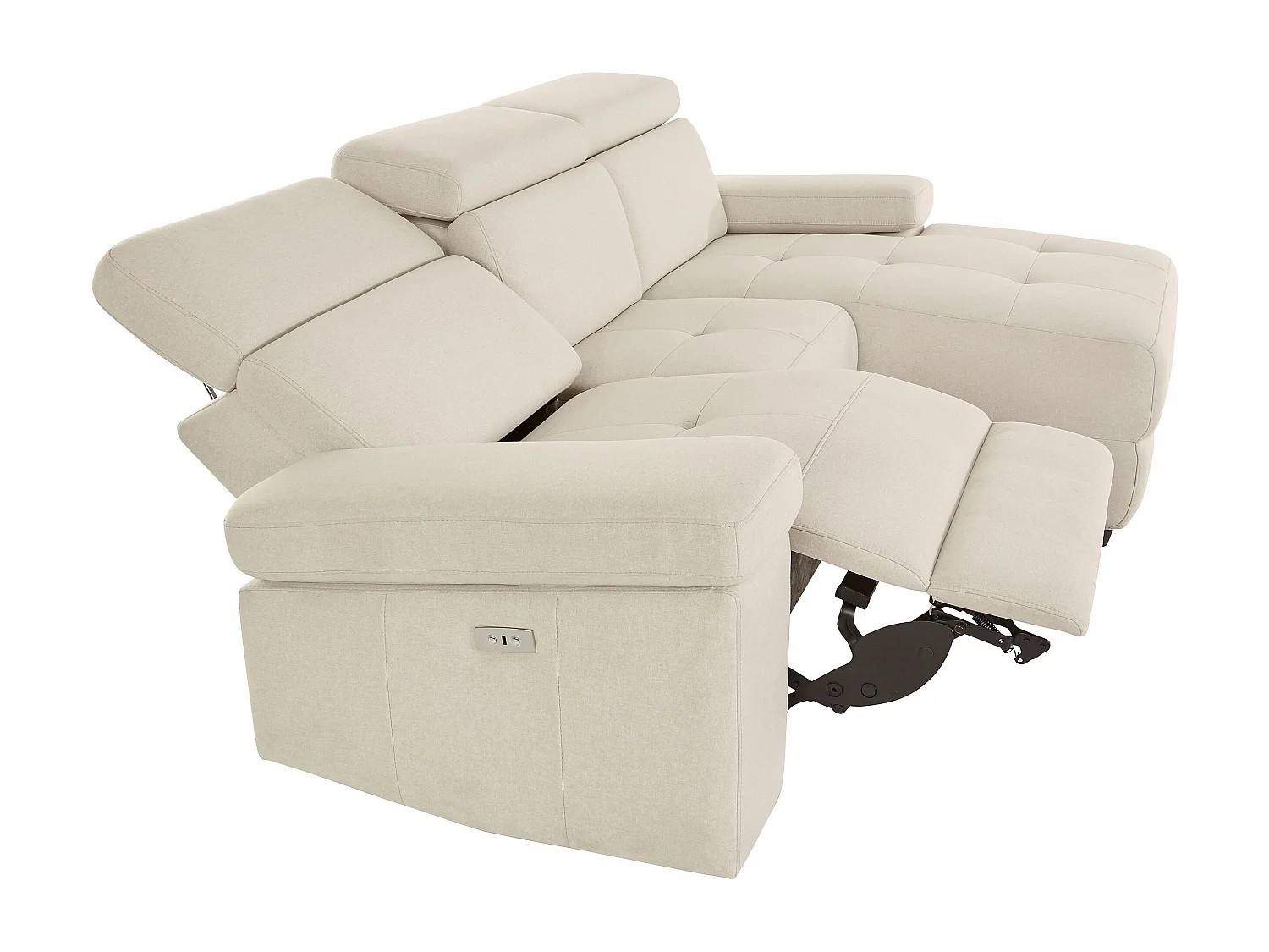 Rayland Chaiselong bank 3S R Elektrisch