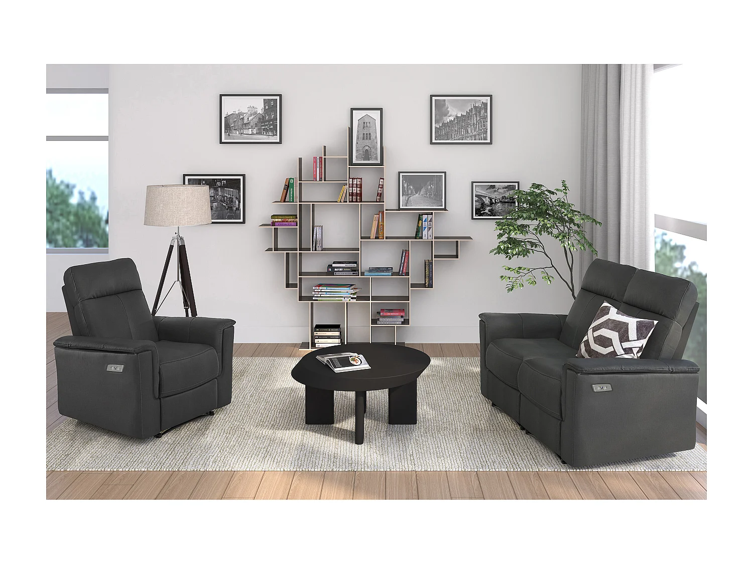 Southbrook|Canapé 2 places électrique