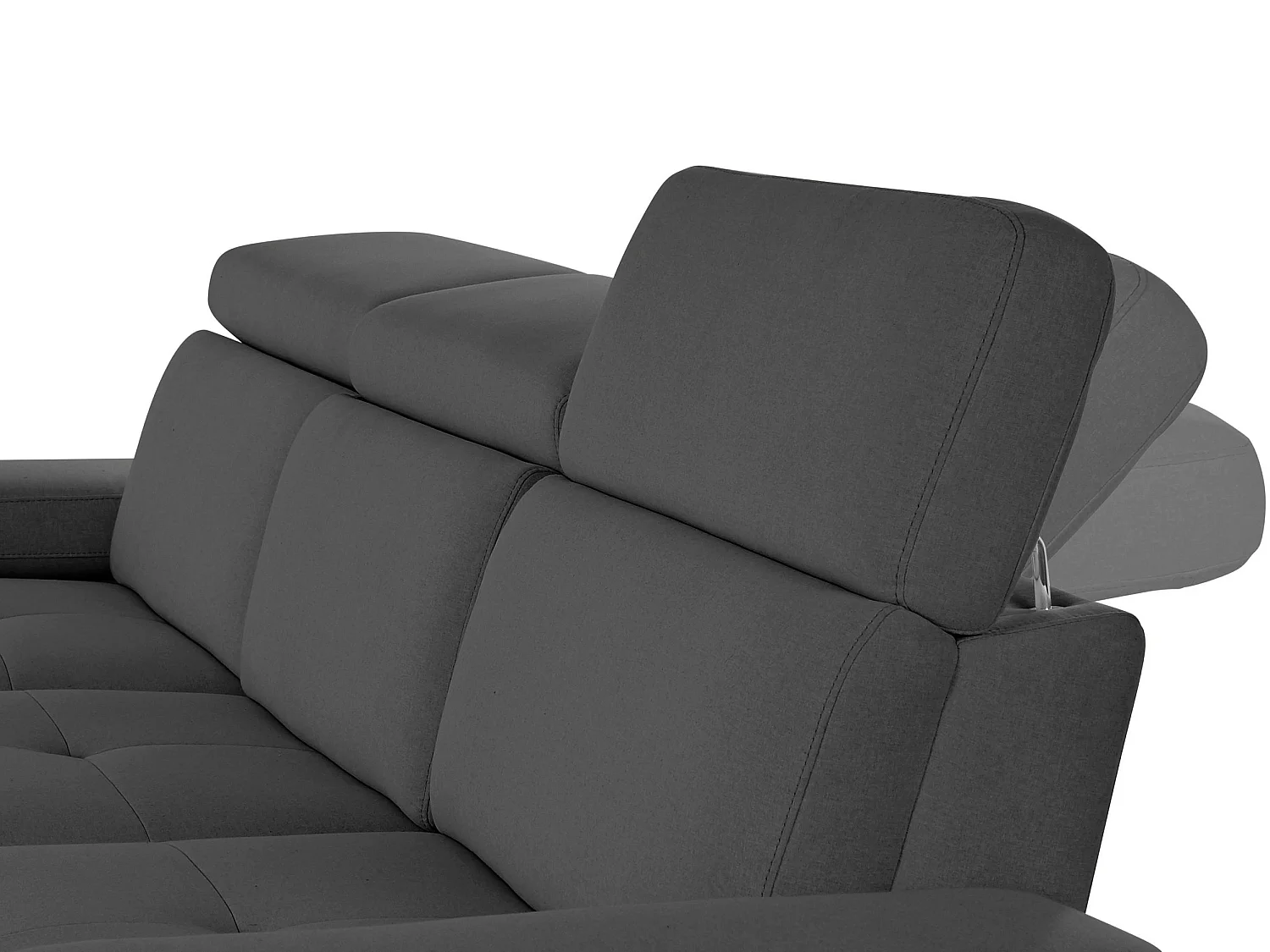 Rayland|Chaiselong Canapé 3 places gauche électrique