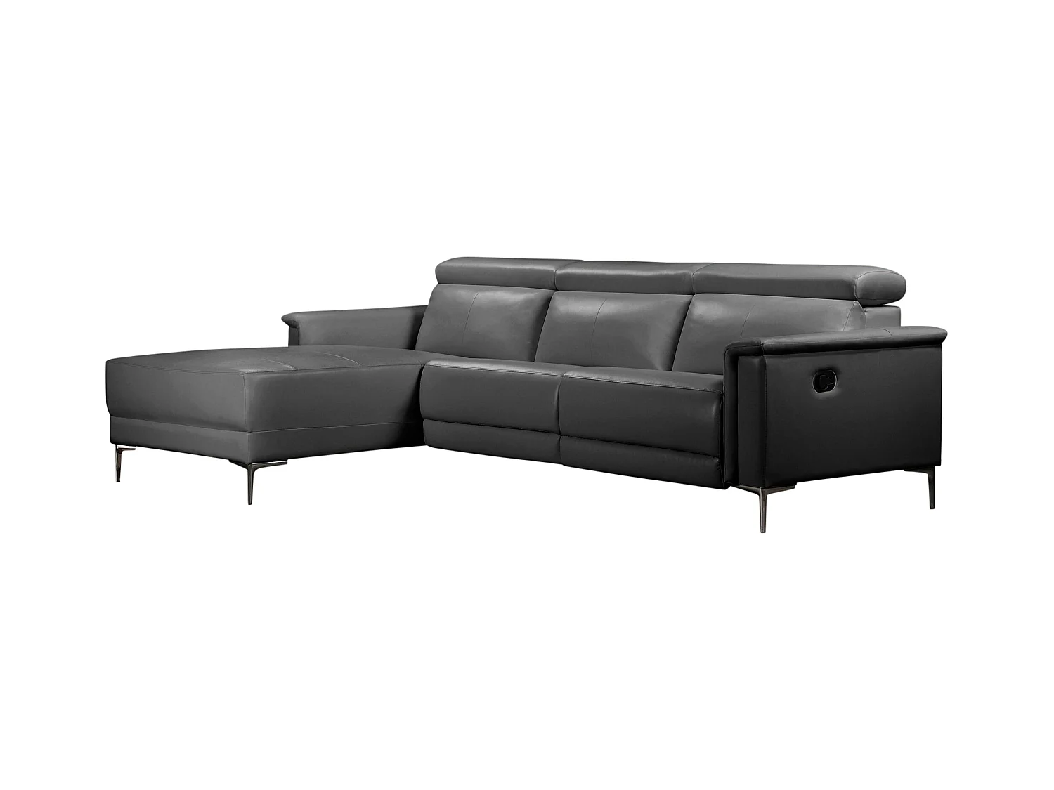 Lund|3 places 1 fauteuil inclinable à gauche Manuel