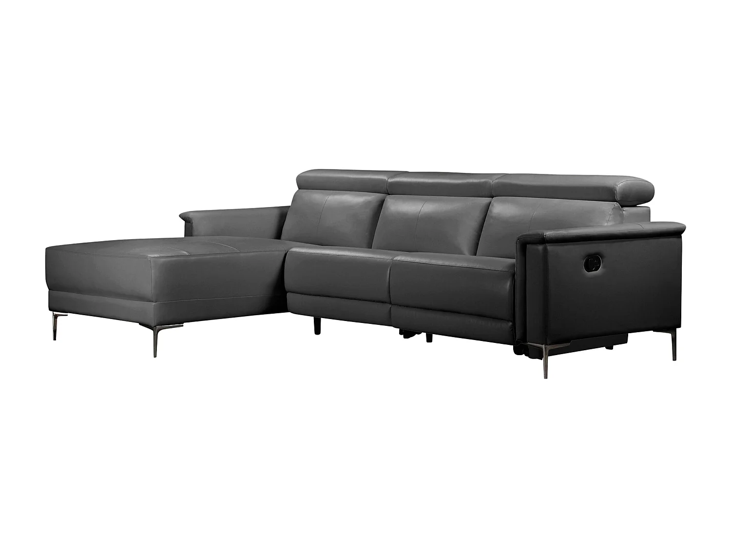 Lund | 3 places 1 fauteuil inclinable à gauche Manuel