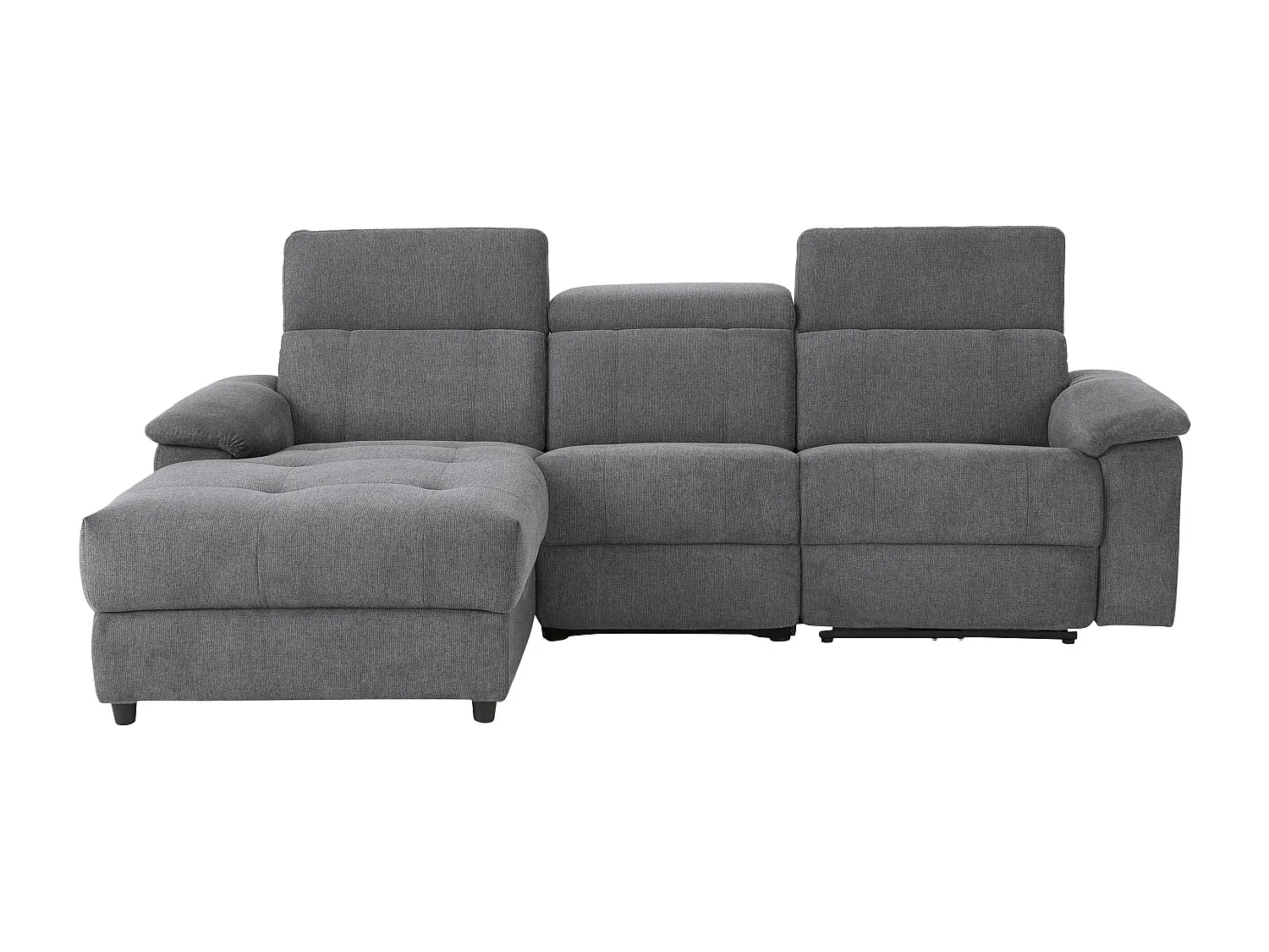 Tanaro|Chaiselong Canapé 3 places gauche électrique