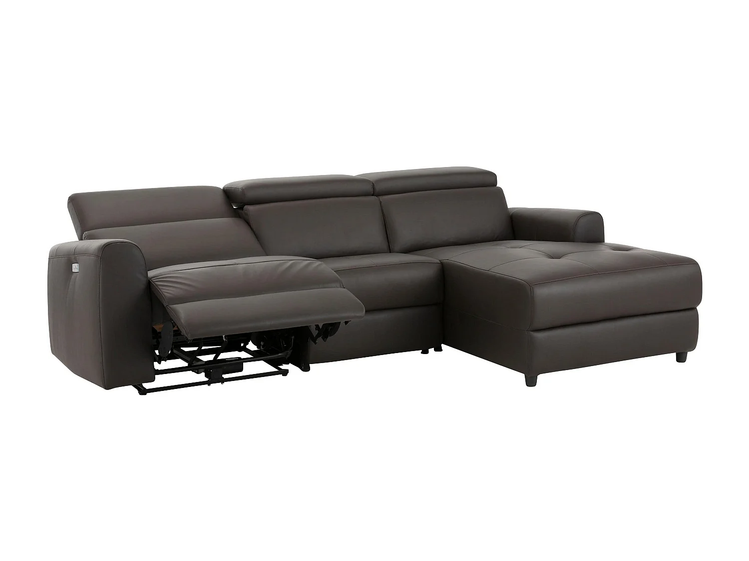 Capena 3S Chaiselong bank elektrisch. R