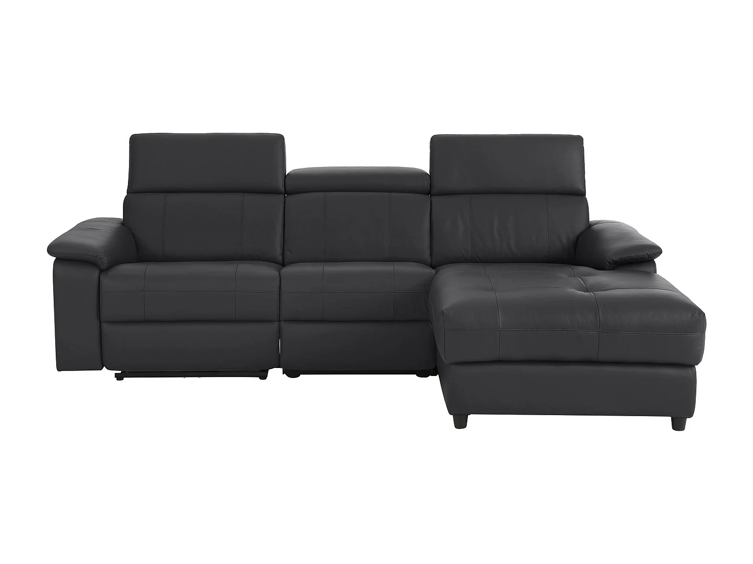 Tanaro|Chaiselong Canapé 3 places droit électrique