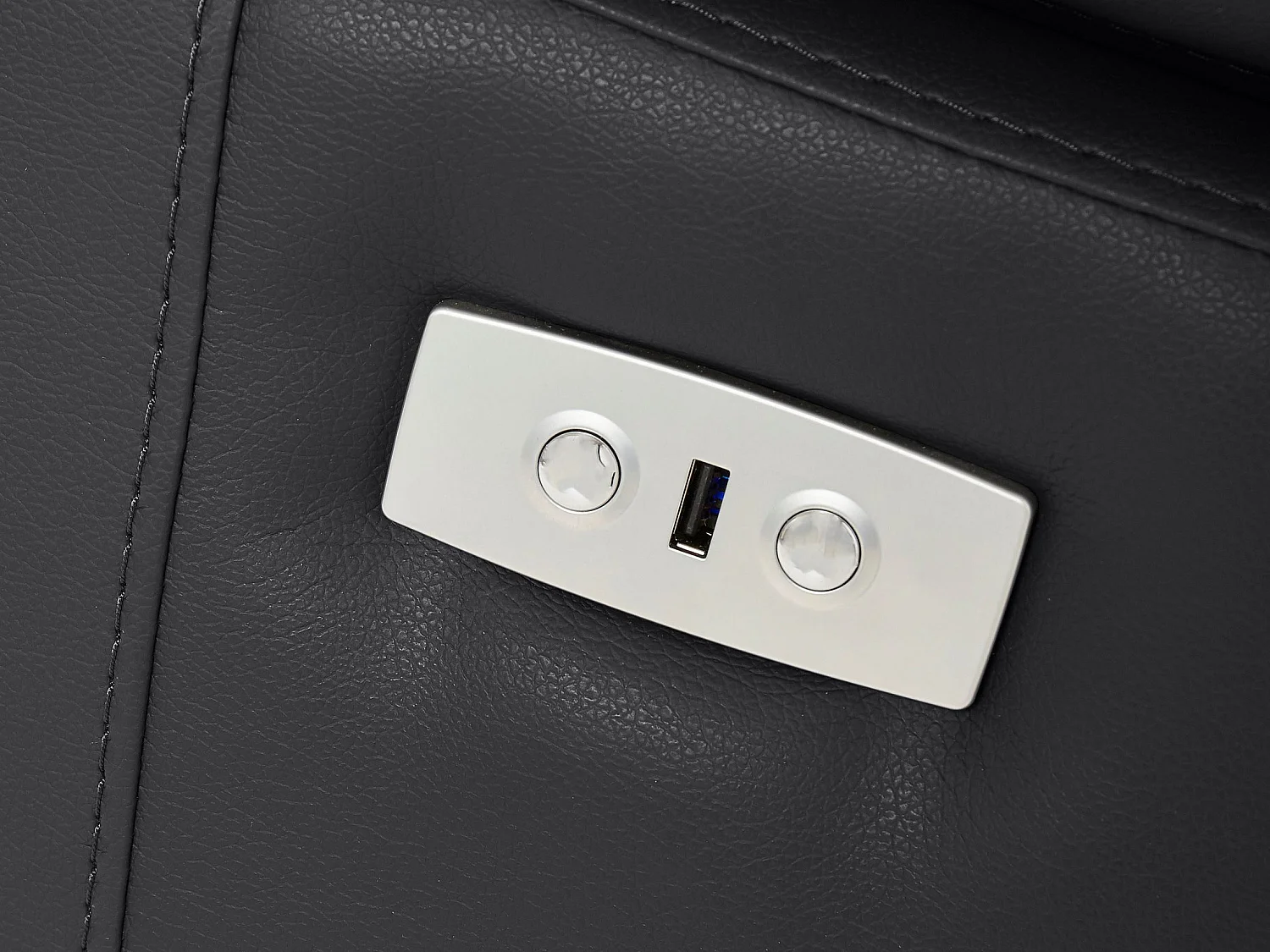 Rayland|Chaiselong Canapé 3 places gauche électrique