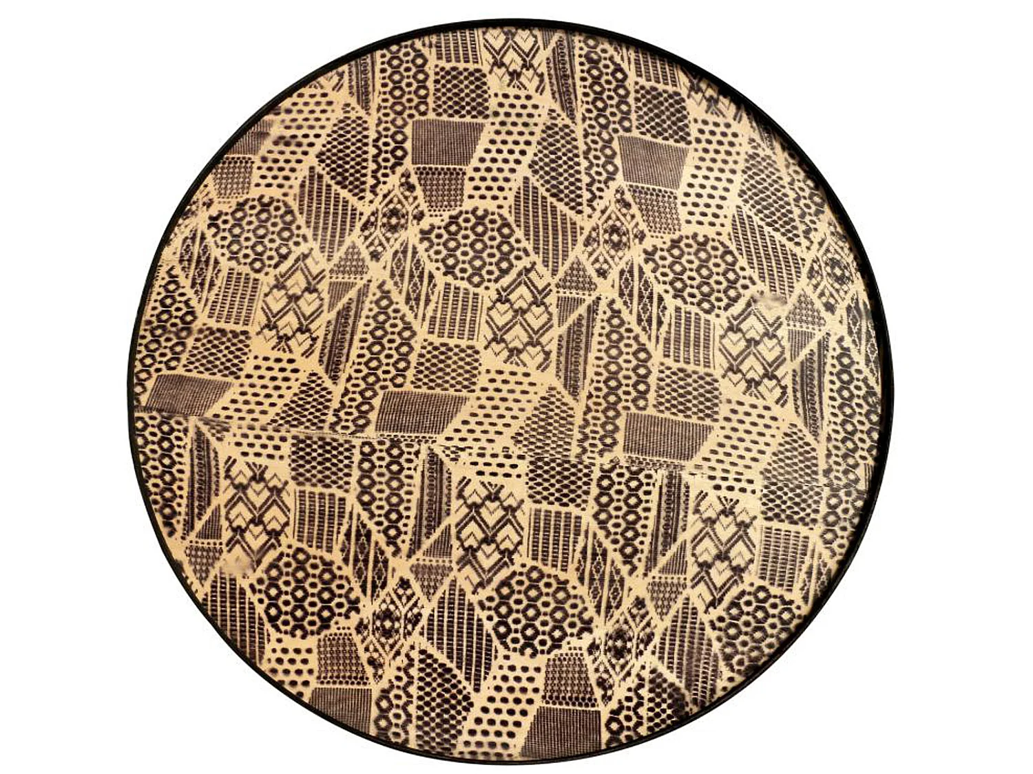 Bandeja 46 cm en contrachapado marrón