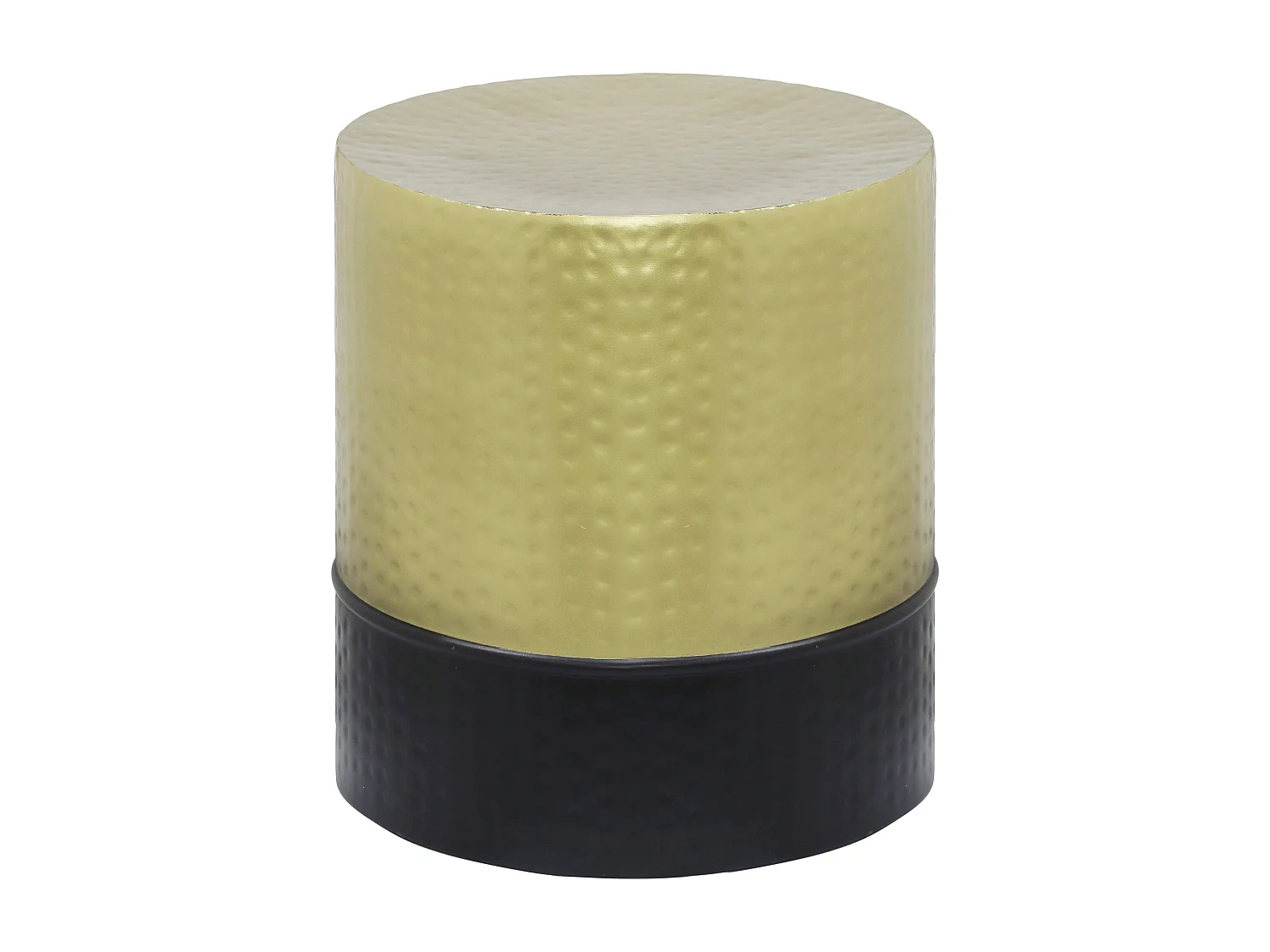 Akela | Table d'appoint Nickel en métal gris