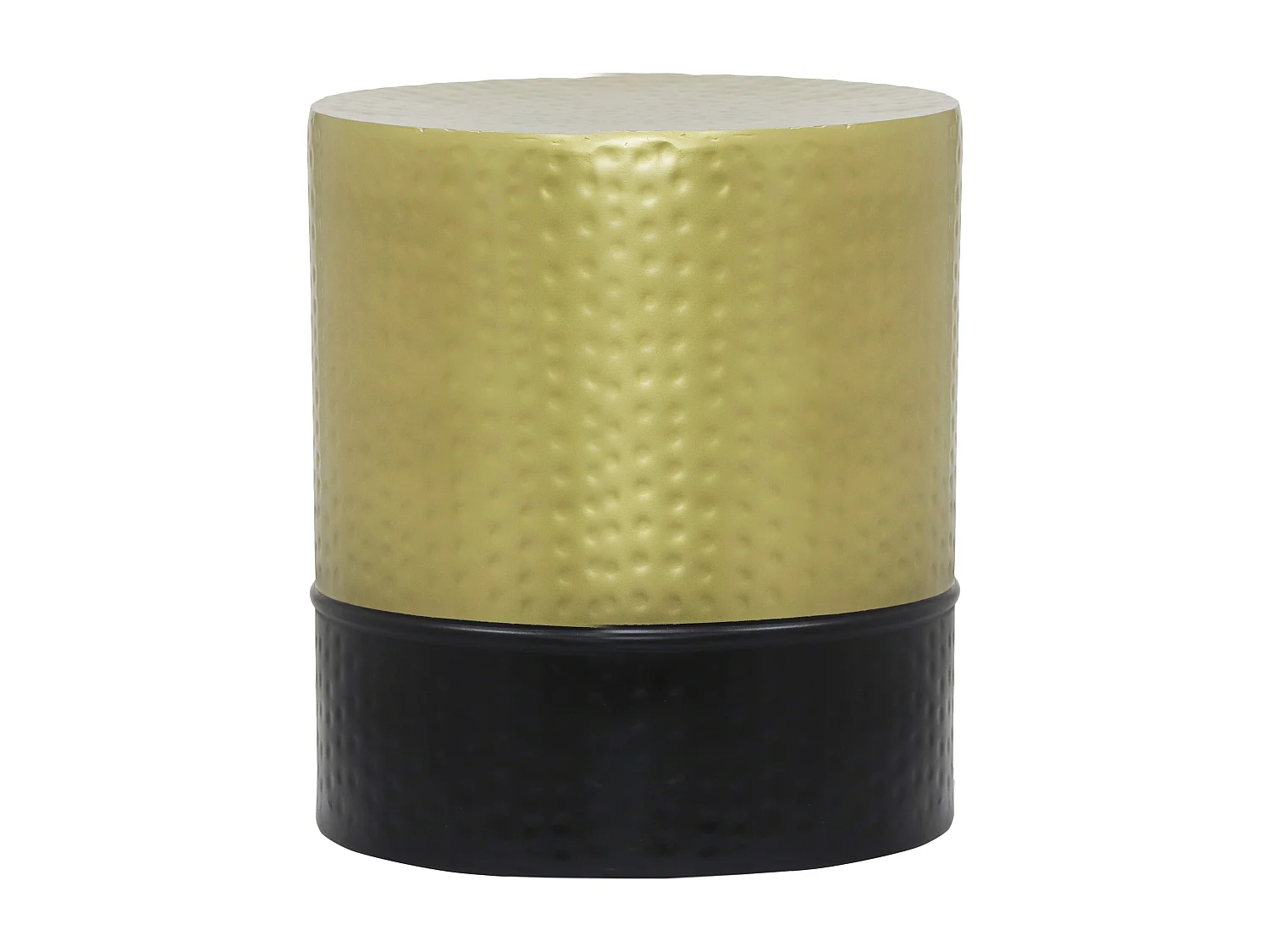 Akela | Table d'appoint Nickel en métal gris