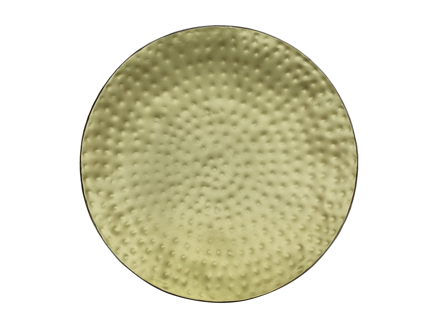 Akela | Table d'appoint Nickel en métal gris