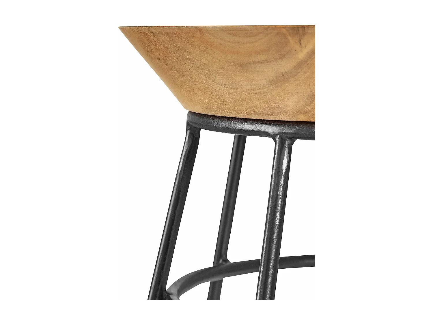 Shalini Bijzettafel Bruin Grijs