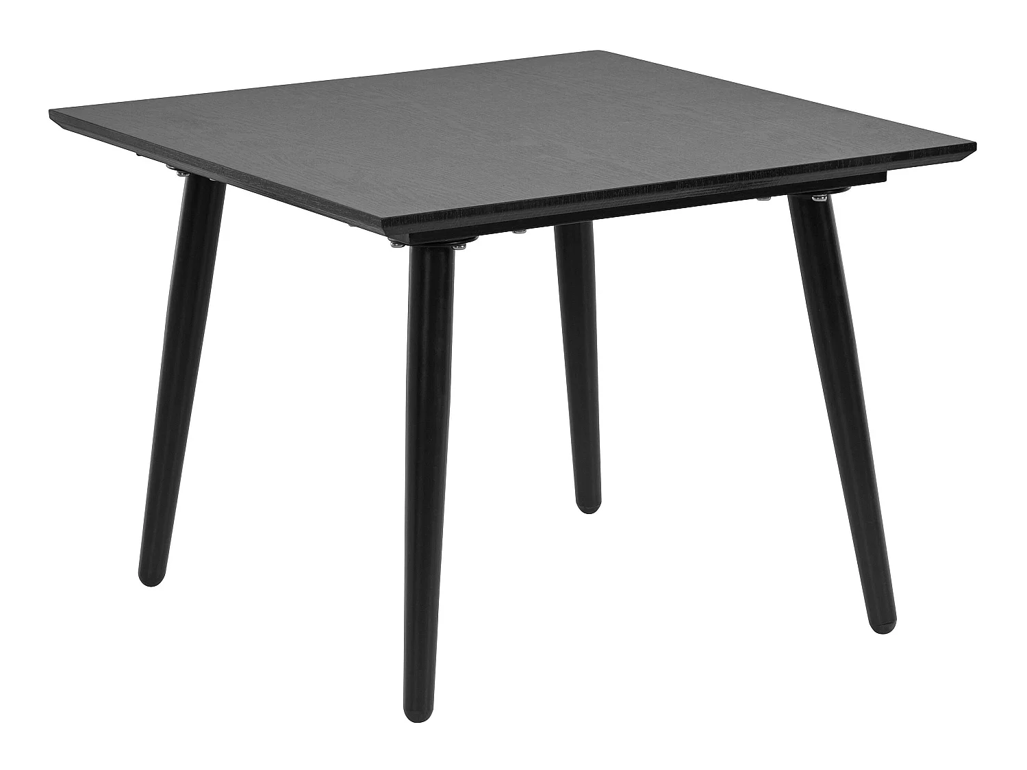 Monza | Table d'appoint Noir en MDF Noir