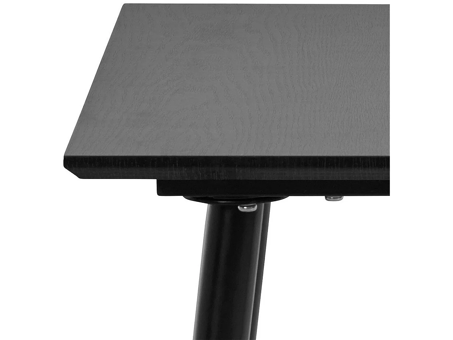 Monza | Table d'appoint Noir en MDF Noir