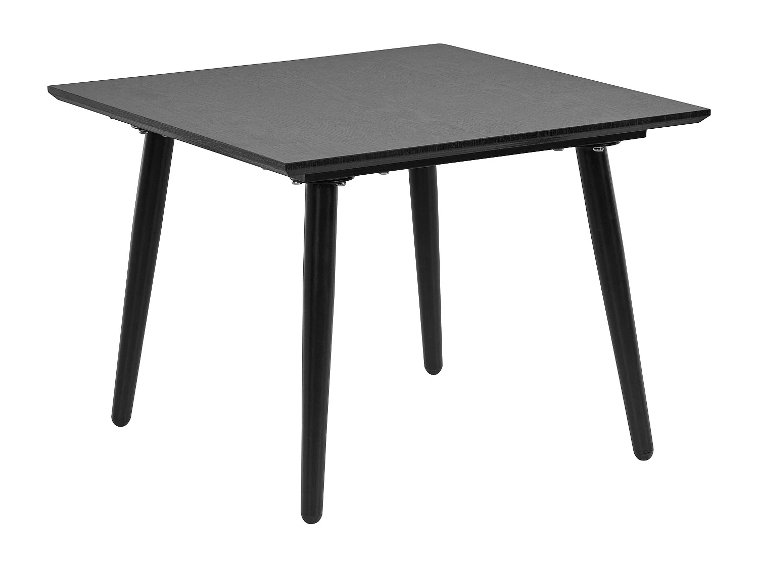 Monza | Table d'appoint Noir en MDF Noir