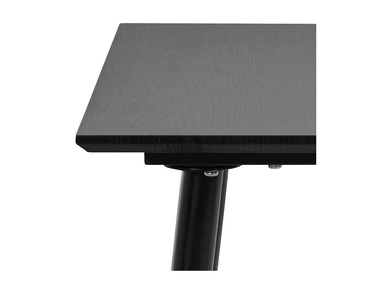 Monza | Table d'appoint Noir en MDF Noir